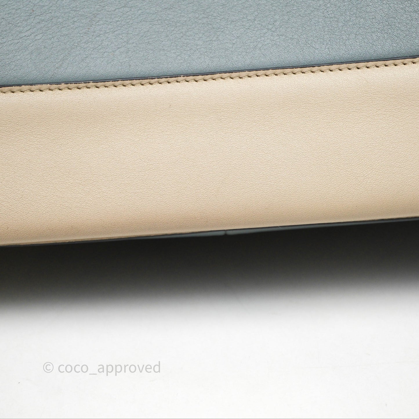 Celine Frame Bag Blue & Optic White