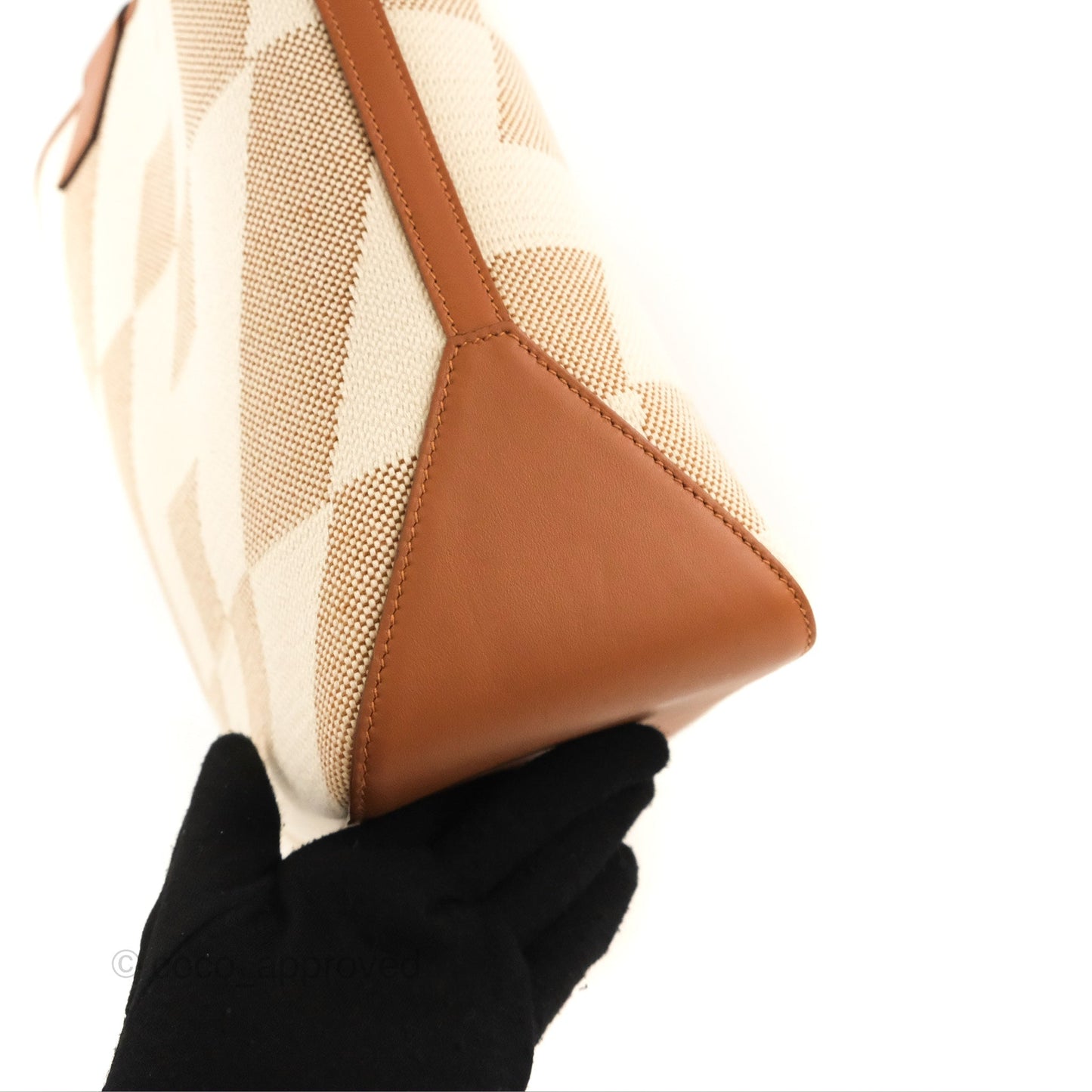 Hermès Cabas H en Biais 40 Bag Écru / Naturel / Gold H Canvas