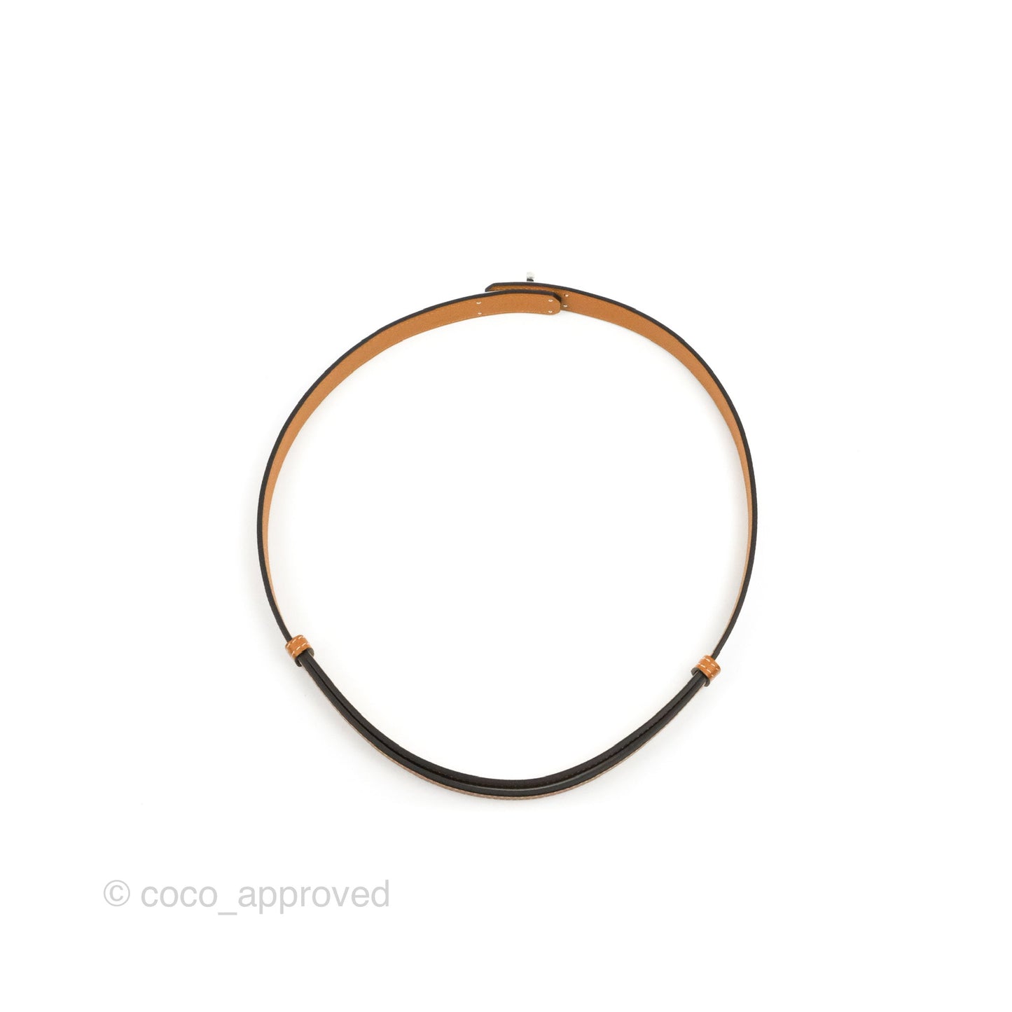 Hermès Epsom Kelly Buckle Belt Palladium Hardware