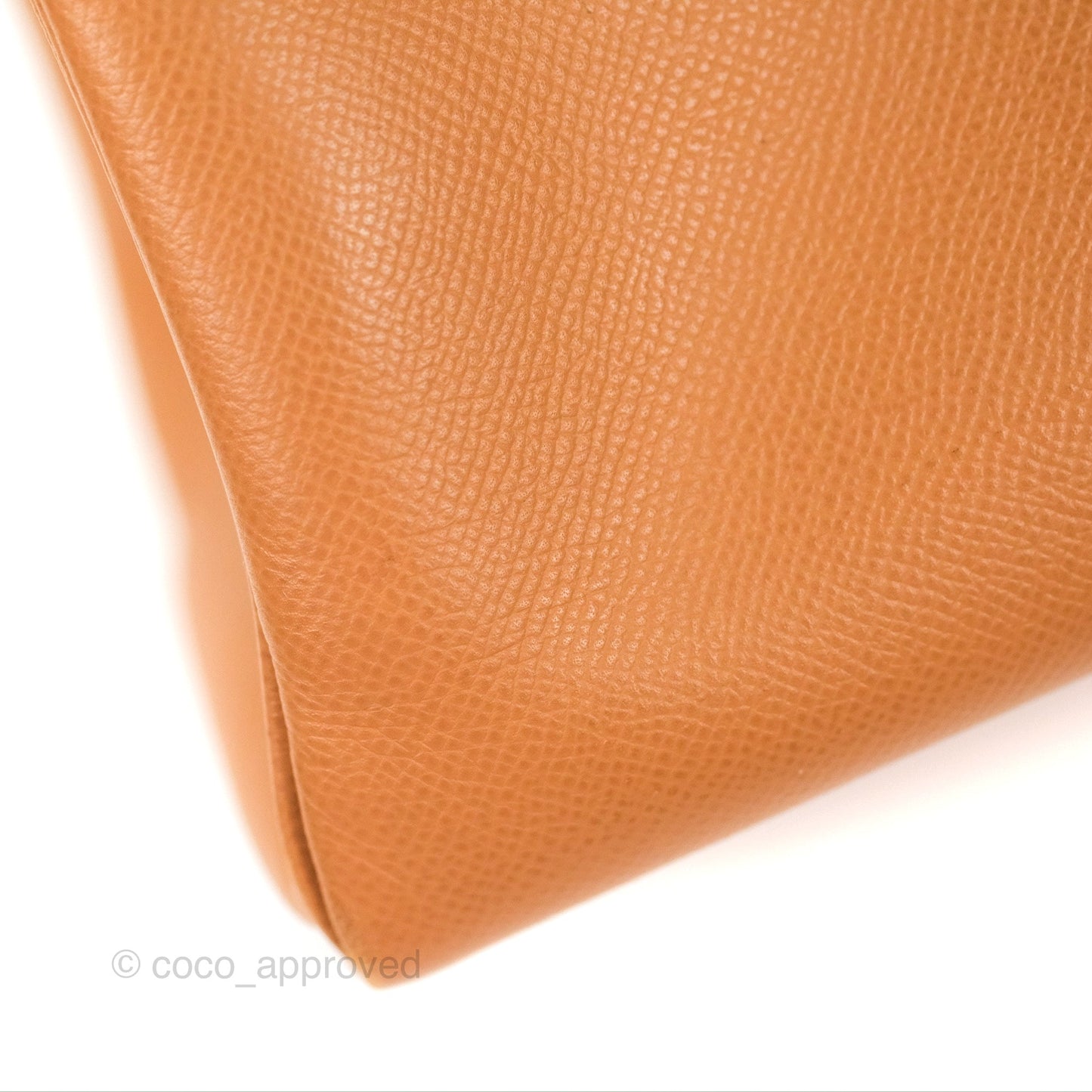 Hermès Kelly 32 Retourne Natural Epsom Gold Hardware