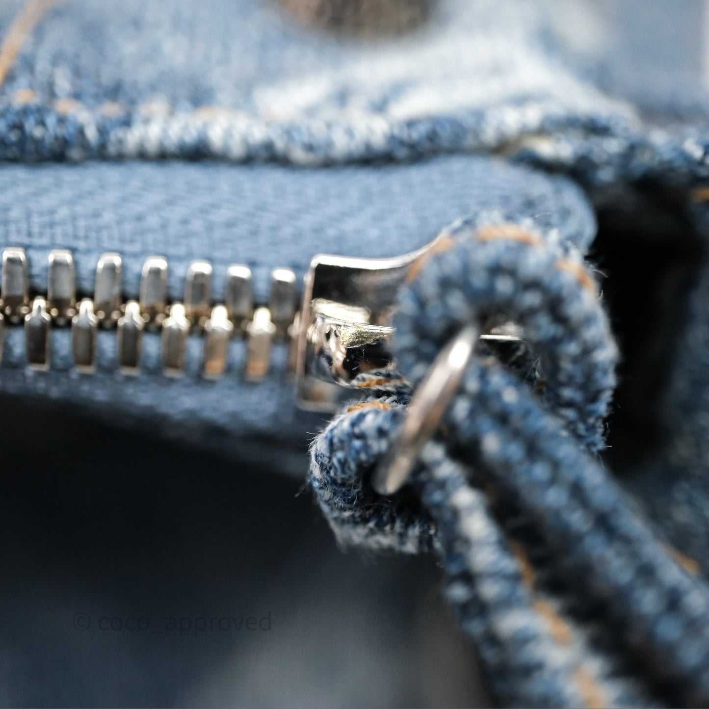 Balenciaga Le Cagole Denim Shoulder Bag