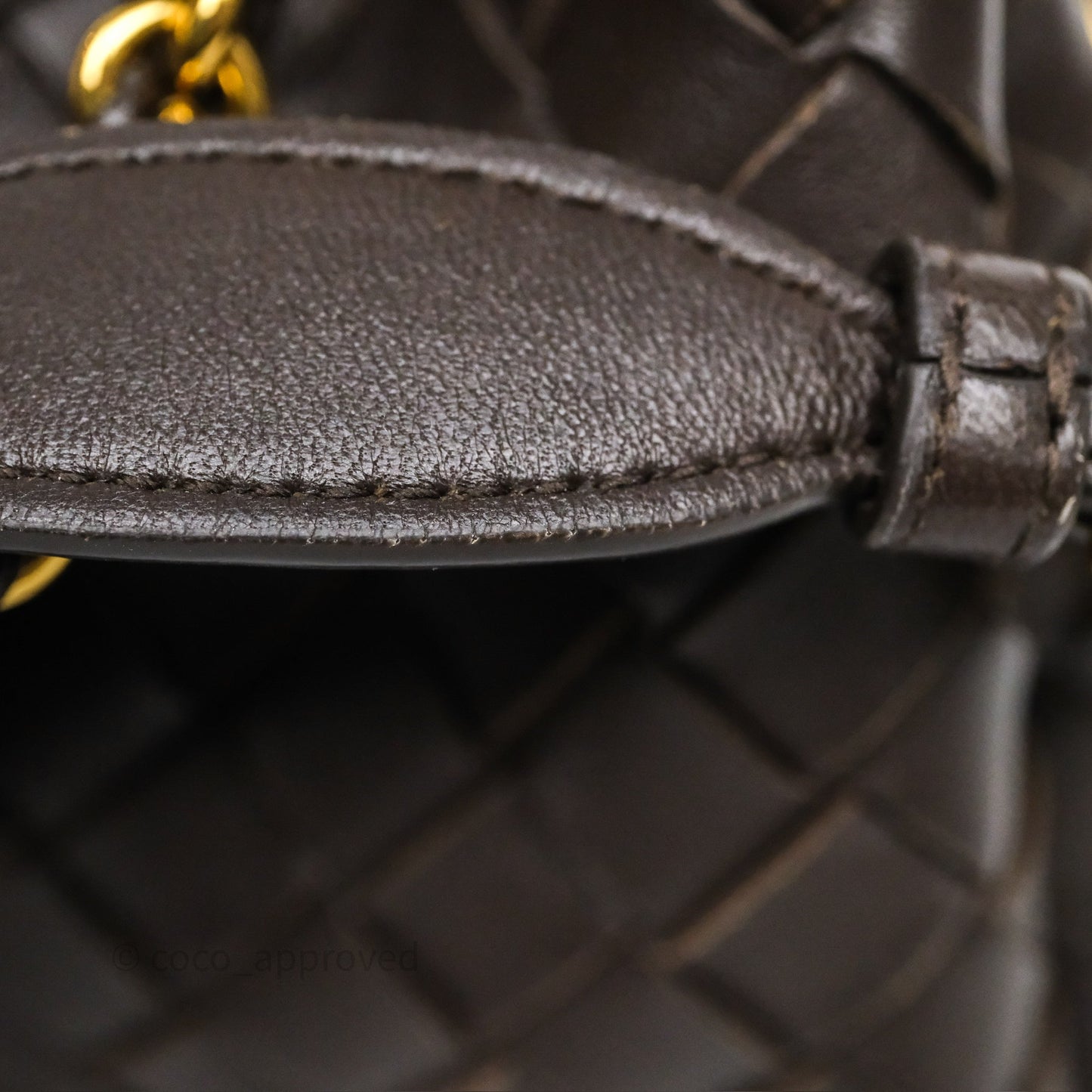 Bottega Veneta Small Parachute Chain Fondant Lambskin