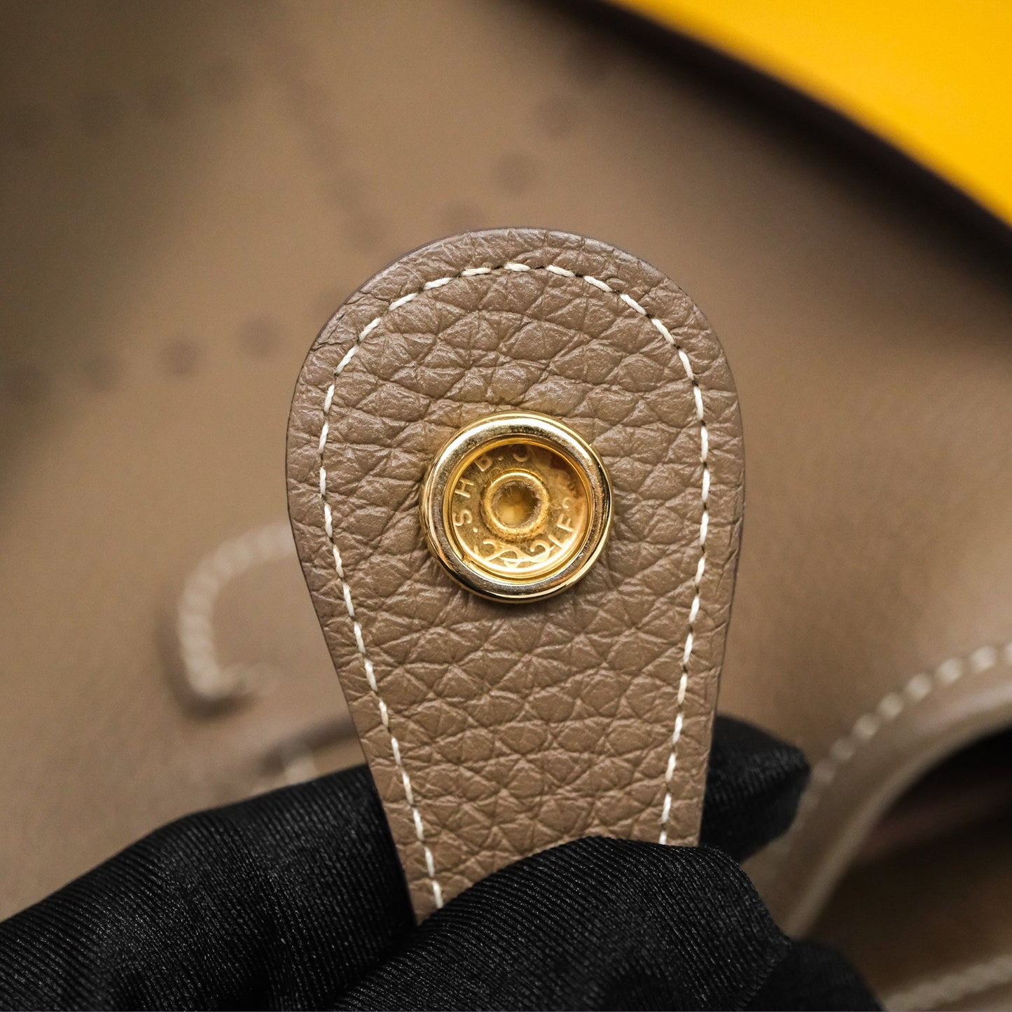 Hermes Evelyne III 29 Etoupe 18 Taurillon Clemence Gold Hardware