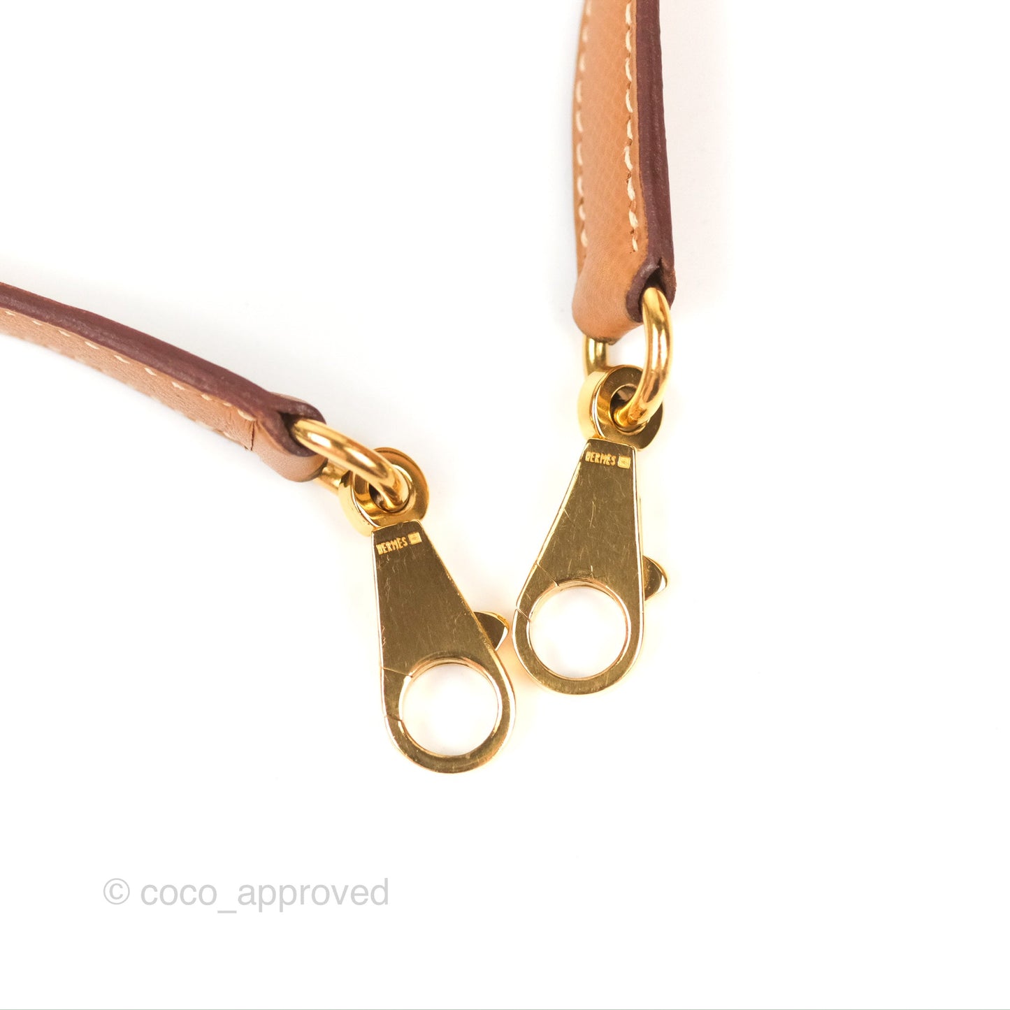 Hermès Kelly 32 Retourne Natural Epsom Gold Hardware