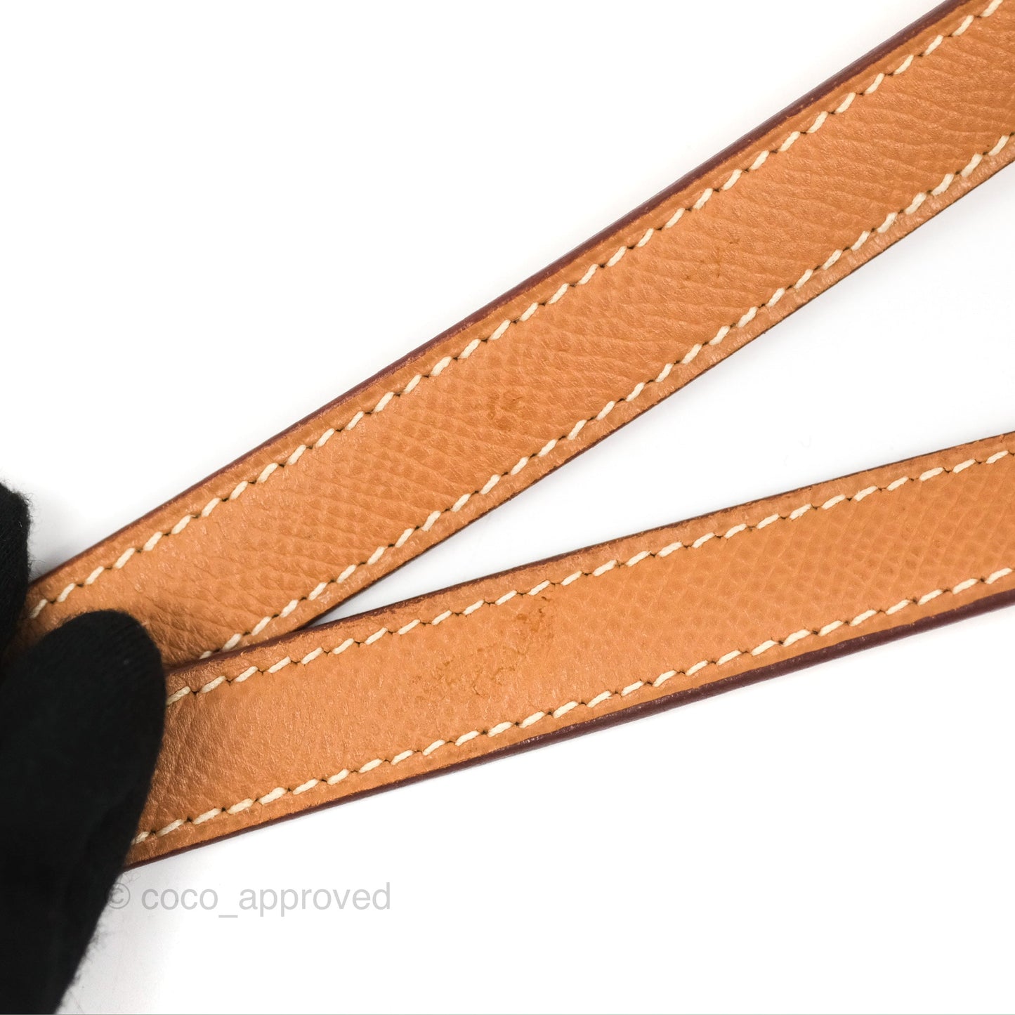 Hermès Kelly 32 Retourne Natural Epsom Gold Hardware