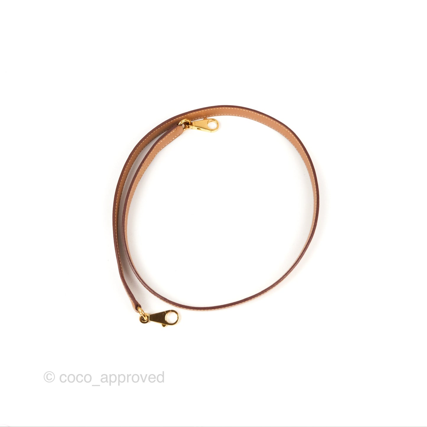 Hermès Kelly 32 Retourne Natural Epsom Gold Hardware
