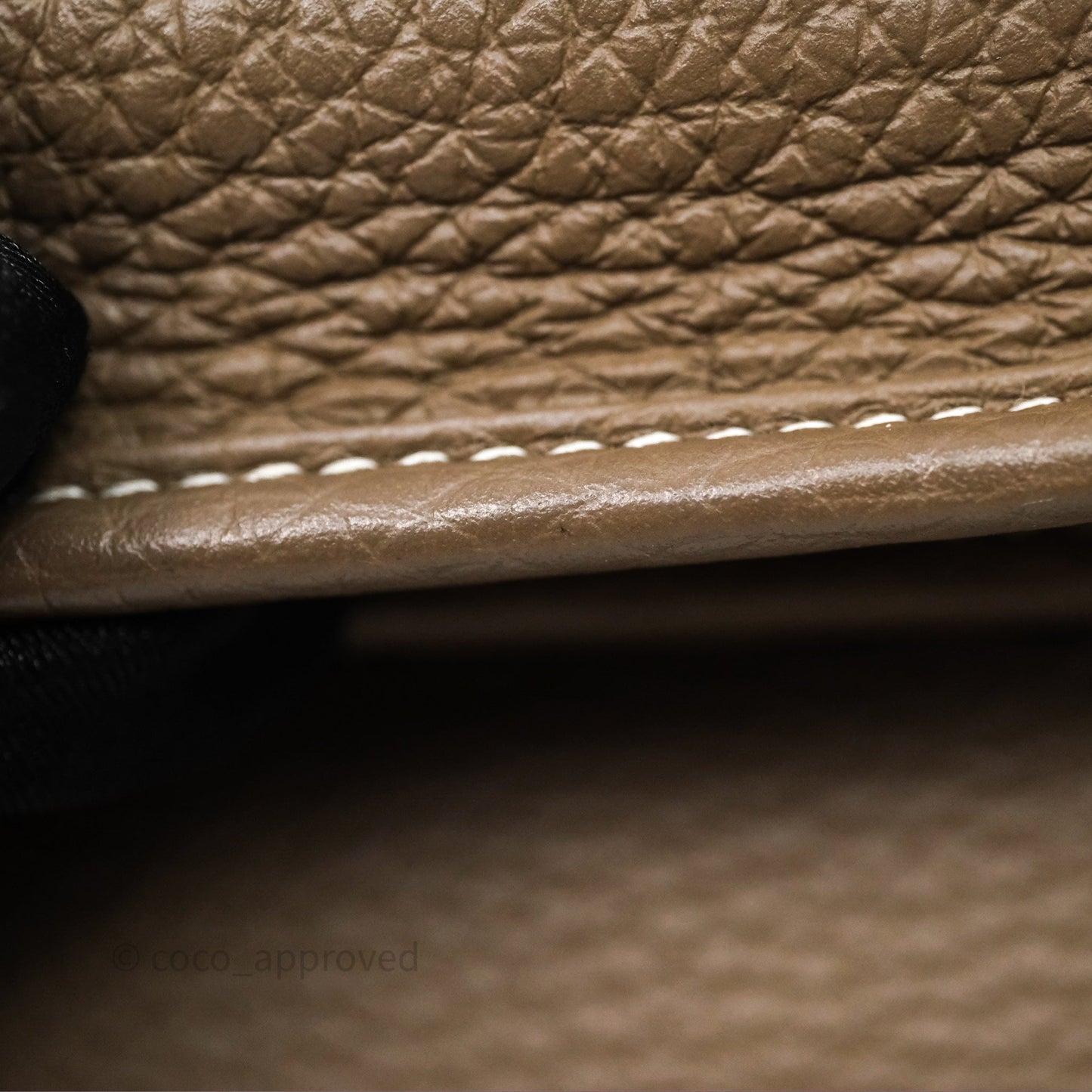 Hermes Evelyne III 29 Etoupe 18 Taurillon Clemence Gold Hardware