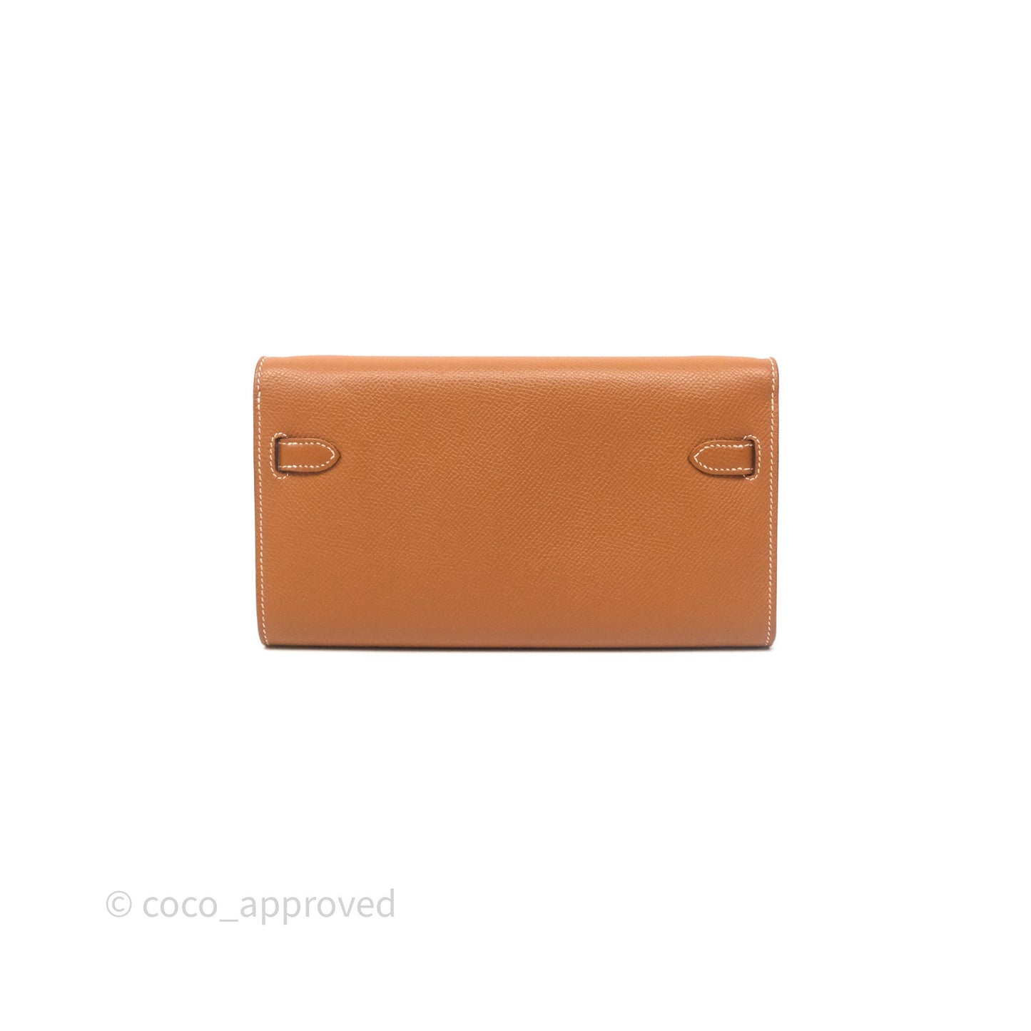 Hermès Kelly To Go Wallet Gold 37 Epsom Gold Hardware