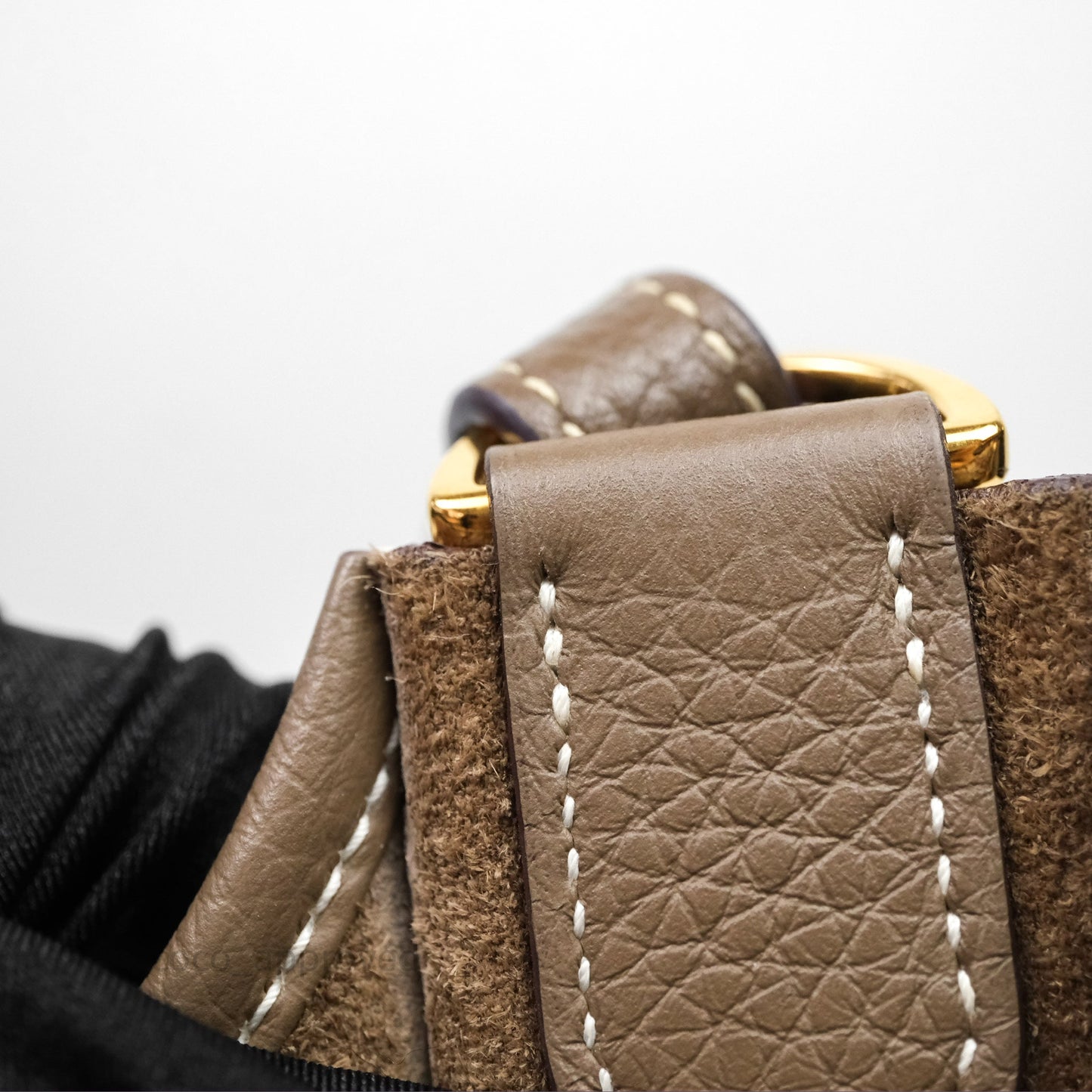 Hermes Evelyne III 29 Etoupe 18 Taurillon Clemence Gold Hardware