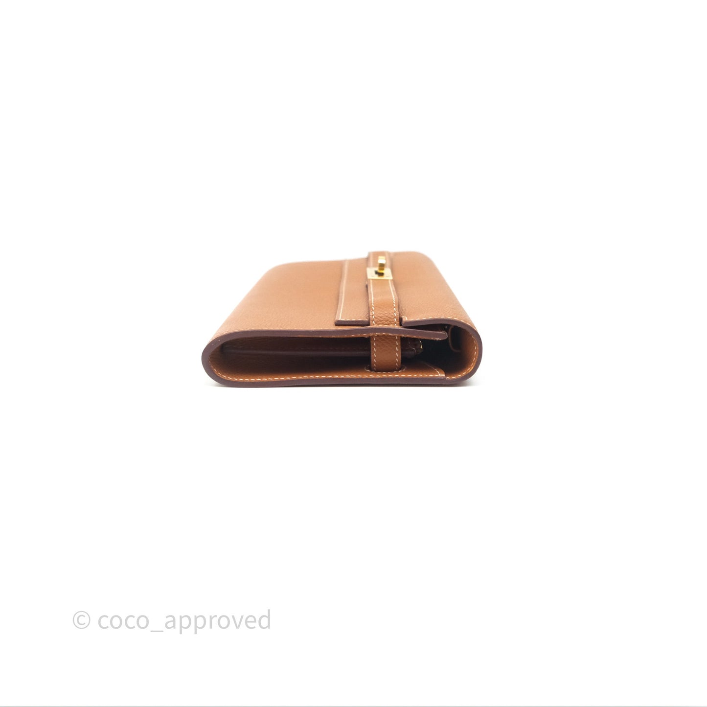 Hermès Kelly To Go Wallet Gold 37 Epsom Gold Hardware