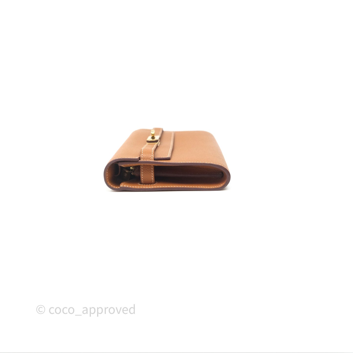 Hermès Kelly To Go Wallet Gold 37 Epsom Gold Hardware