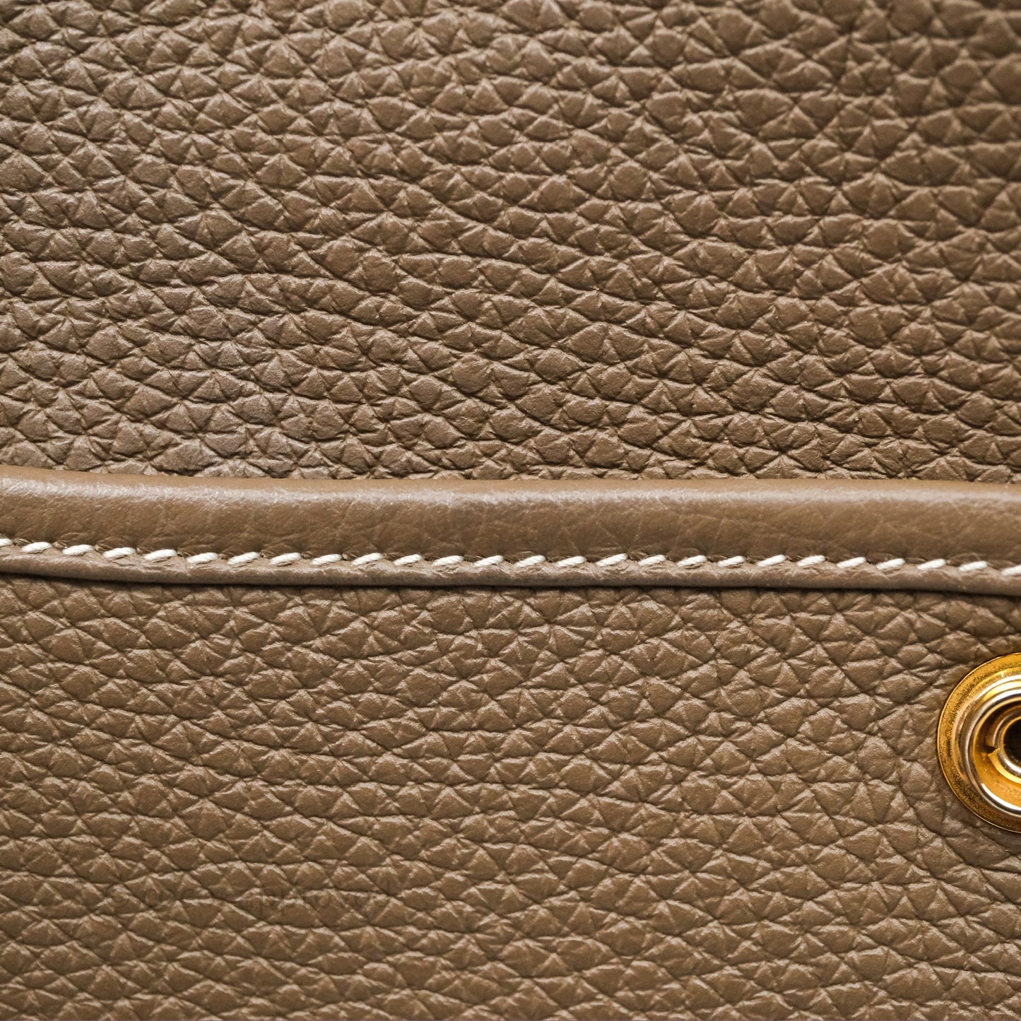 Hermes Evelyne III 29 Etoupe 18 Taurillon Clemence Gold Hardware