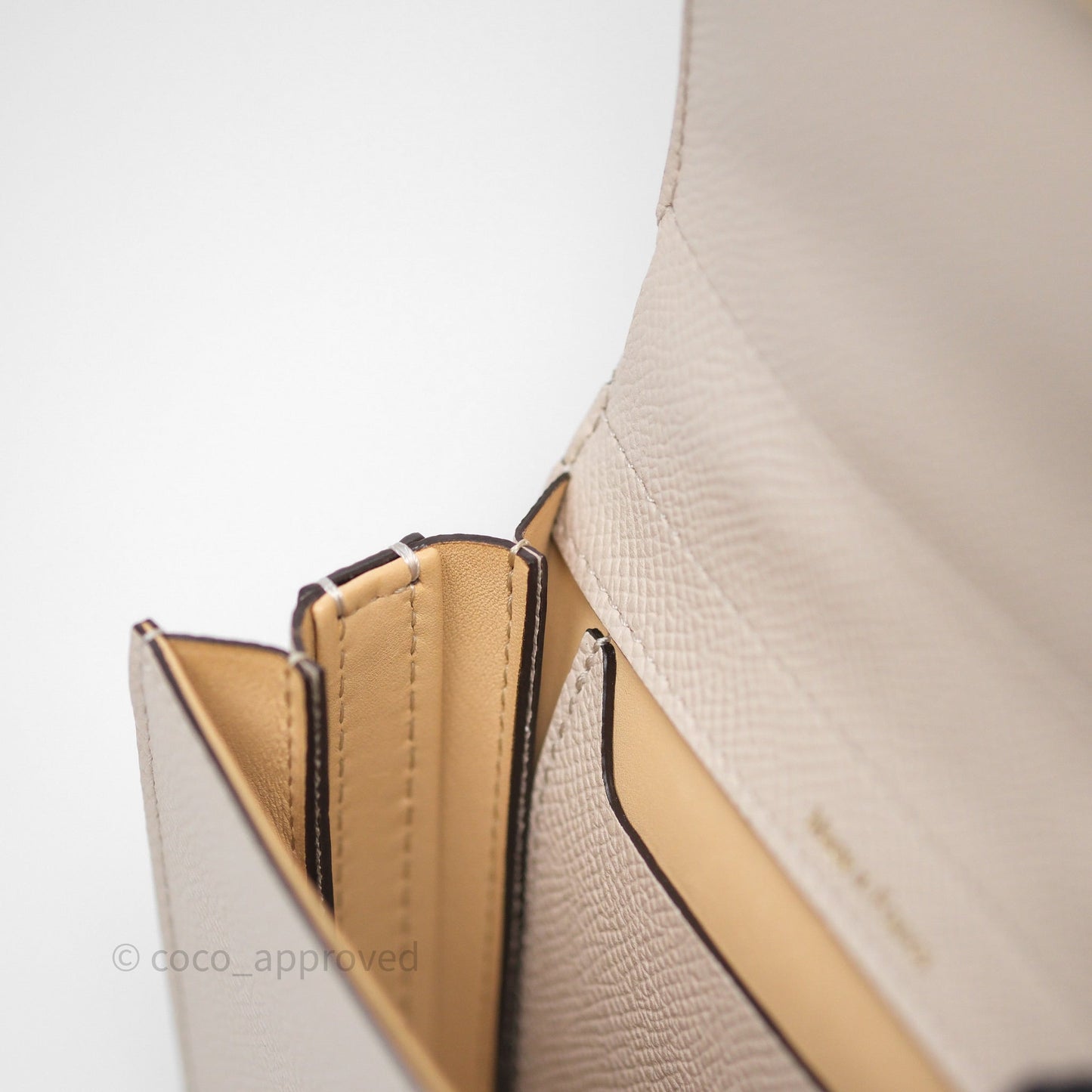 Delvaux Toy Lingot Bag Sesame Alpina Calf