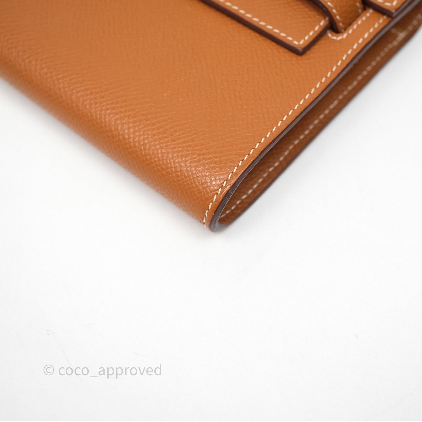 Hermès Kelly To Go Wallet Gold 37 Epsom Gold Hardware