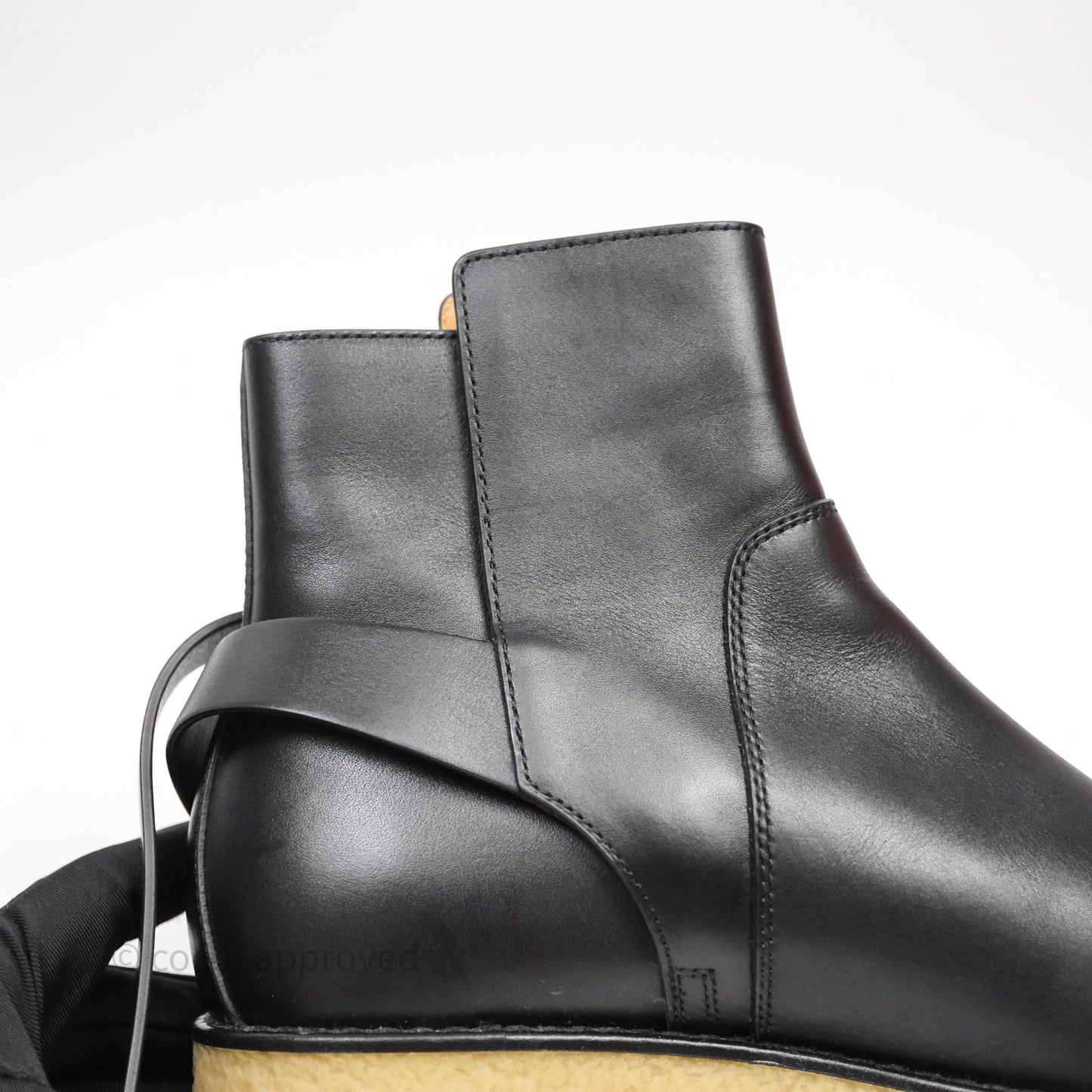Hermes Follow Ankle Boot Noir Size 36.5