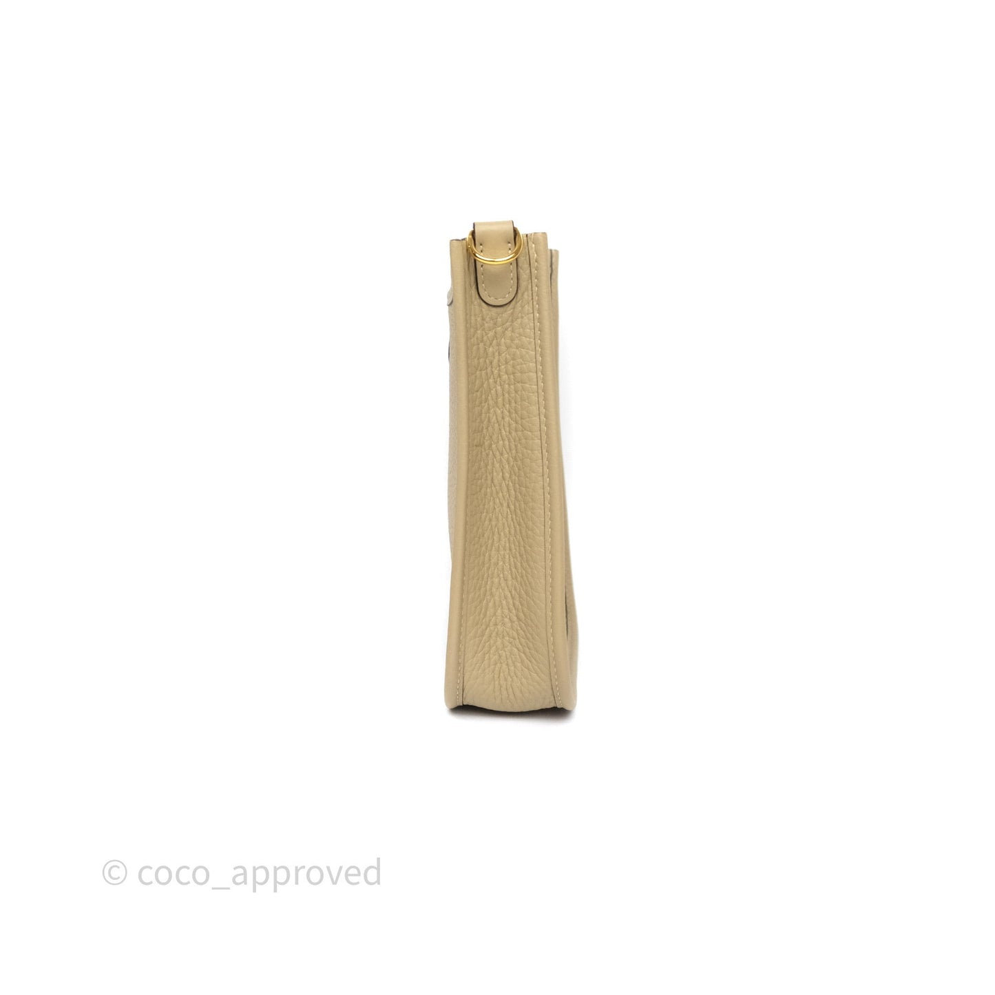 Hermès Mini Evelyne 16 Trench Clemence Gold Hardware