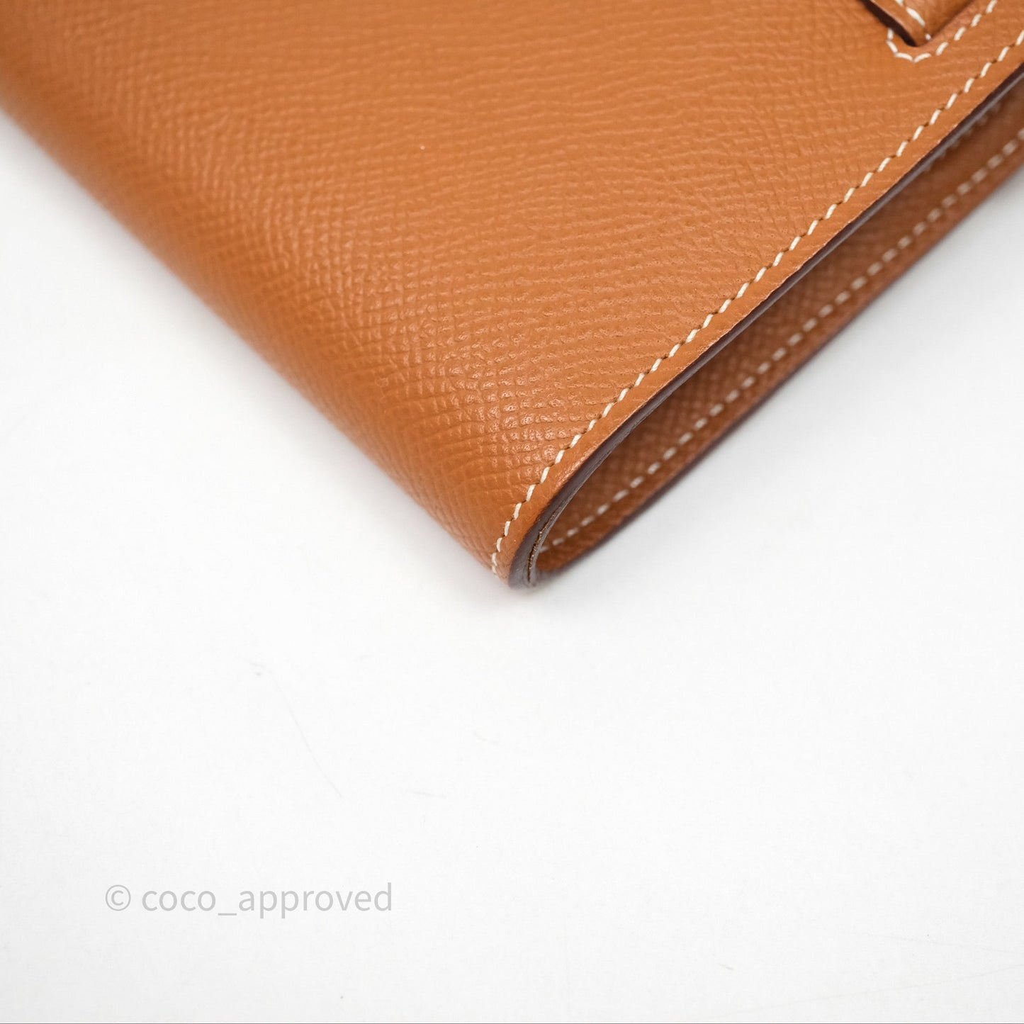 Hermès Kelly To Go Wallet Gold 37 Epsom Gold Hardware