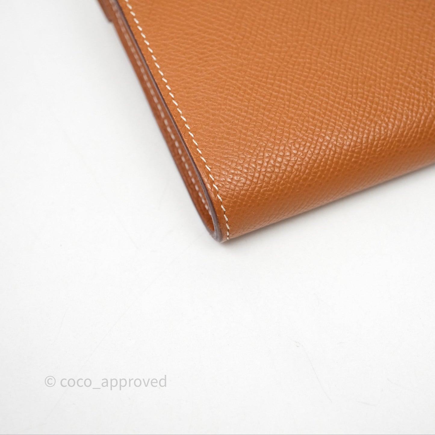 Hermès Kelly To Go Wallet Gold 37 Epsom Gold Hardware