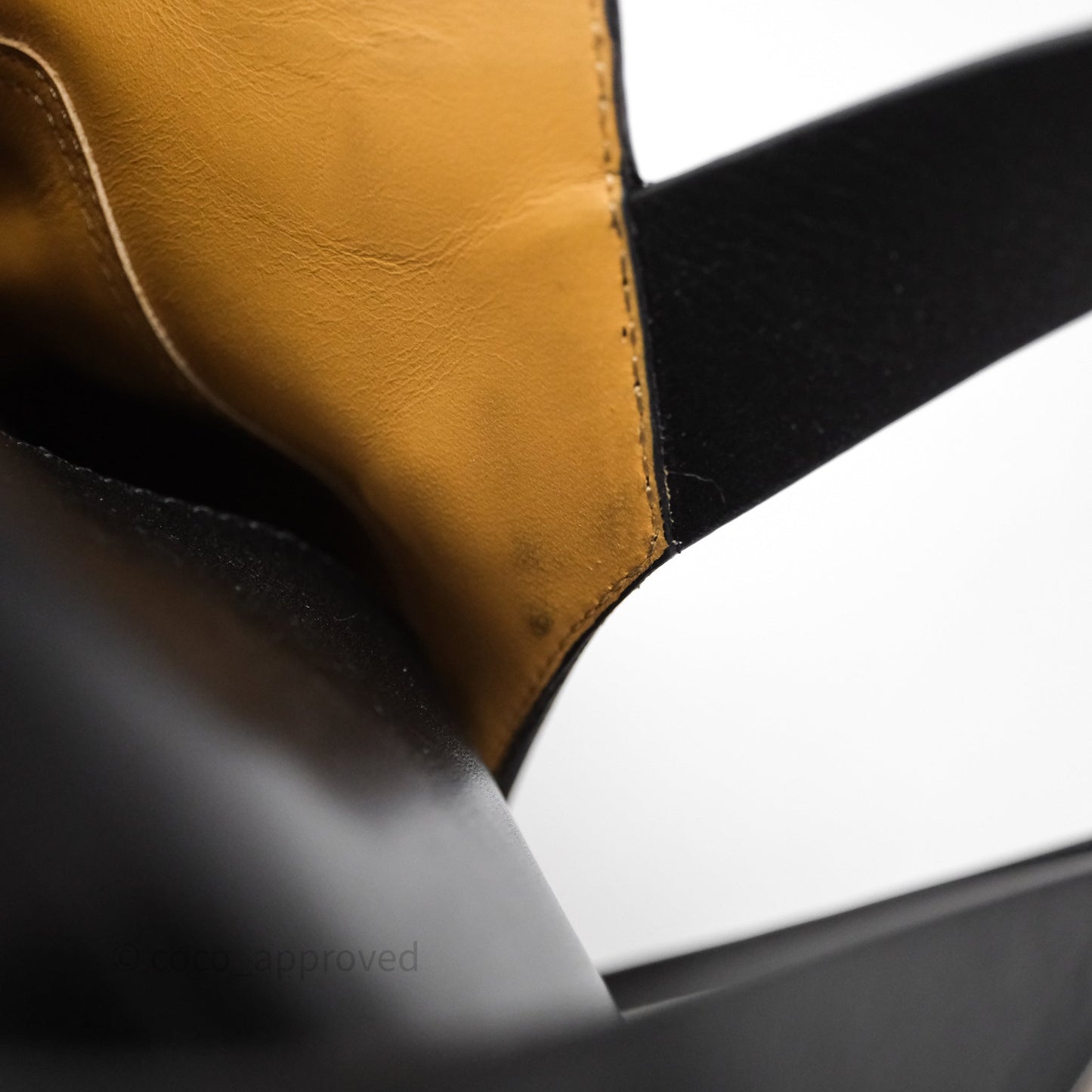 Hermes Follow Ankle Boot Noir Size 36.5