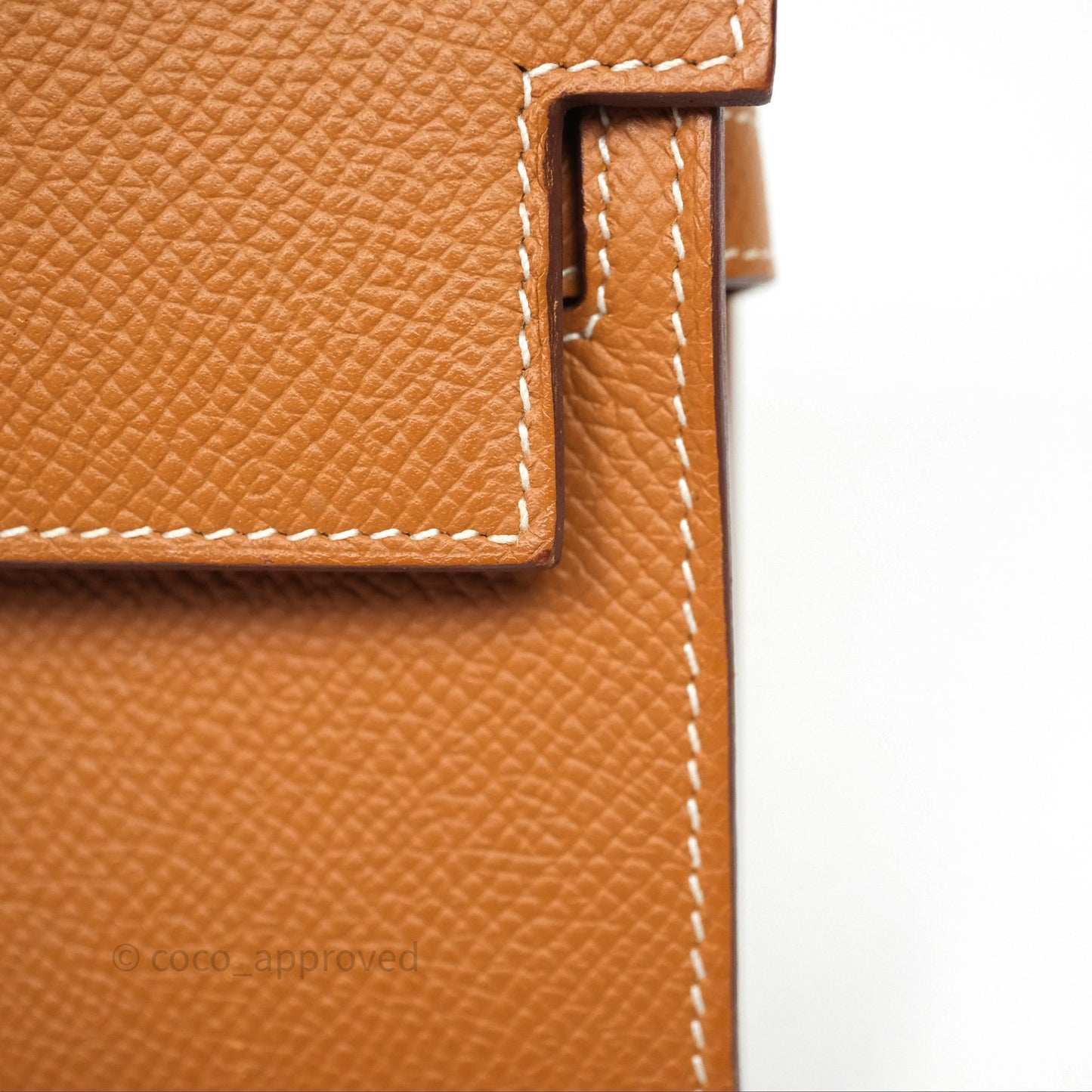 Hermès Kelly To Go Wallet Gold 37 Epsom Gold Hardware