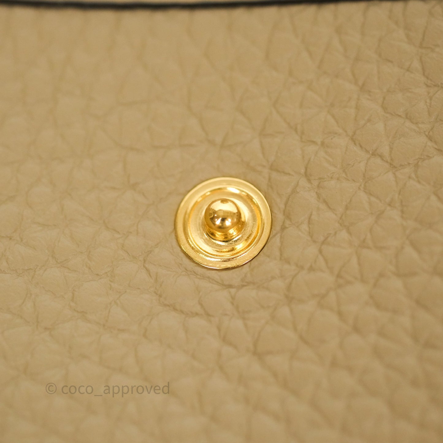 Hermès Mini Evelyne 16 Trench Clemence Gold Hardware