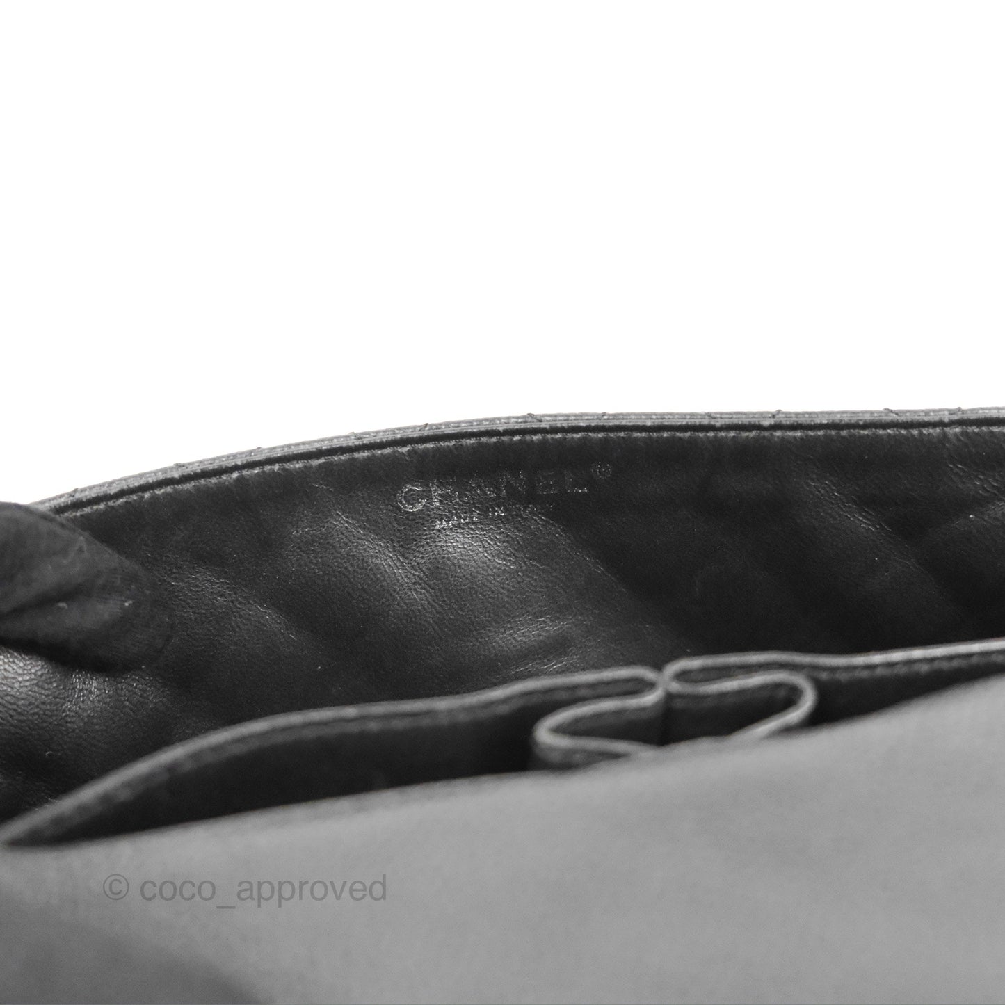 Chanel Quilted East West Flap Black Soft Caviar Silver Hardware