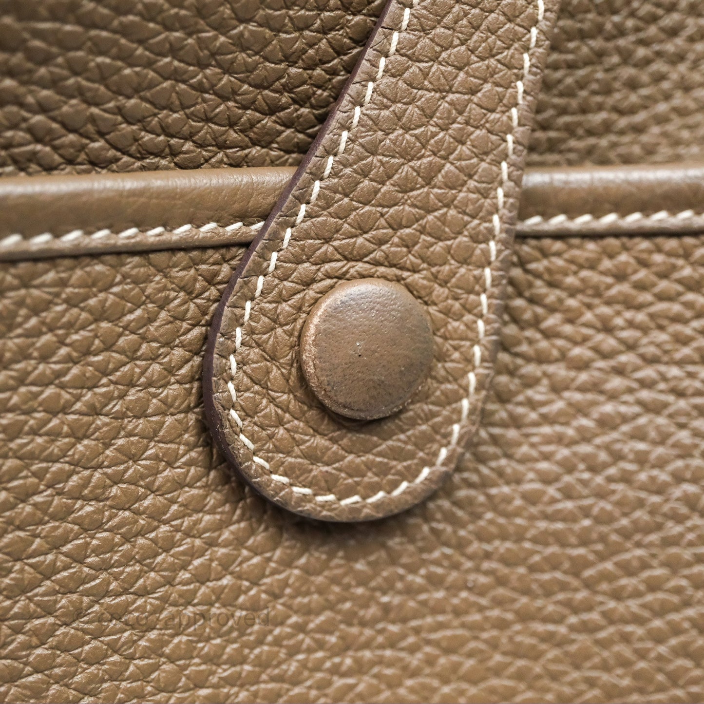 Hermes Evelyne III 29 Etoupe 18 Taurillon Clemence Gold Hardware