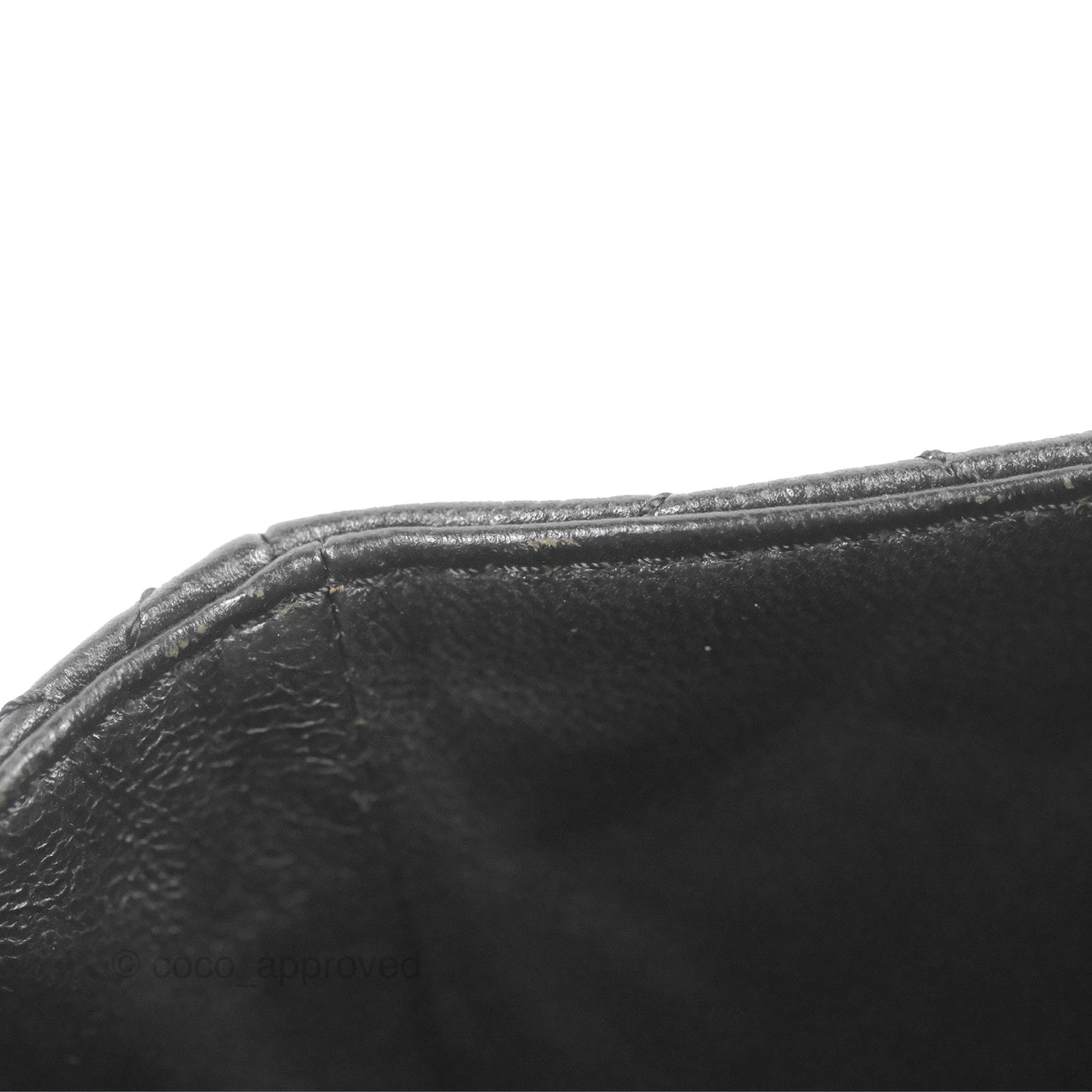 Chanel Quilted East West Flap Black Soft Caviar Silver Hardware