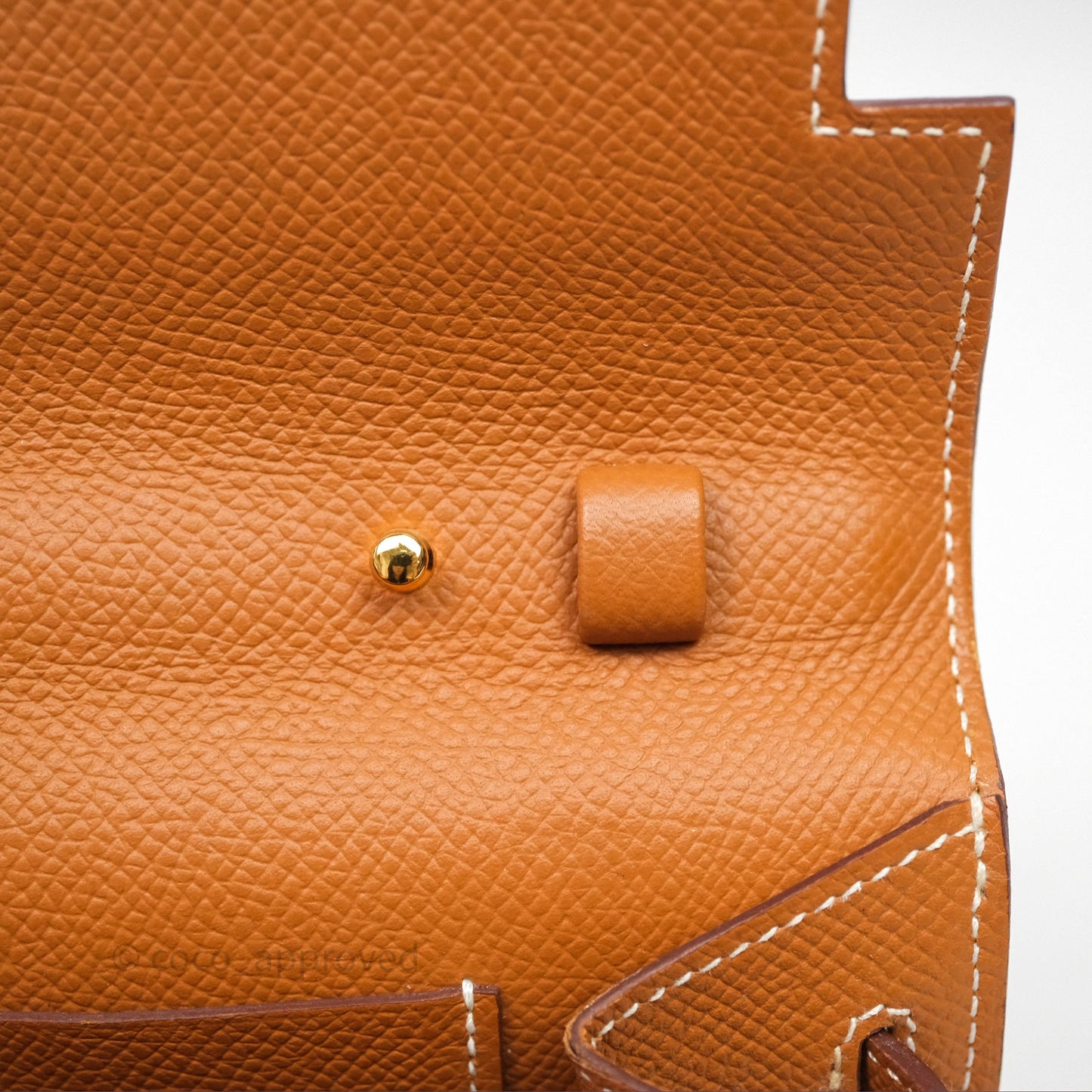Hermès Kelly To Go Wallet Gold 37 Epsom Gold Hardware