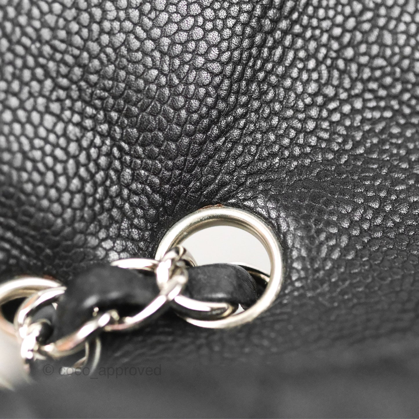 Chanel Quilted East West Flap Black Soft Caviar Silver Hardware