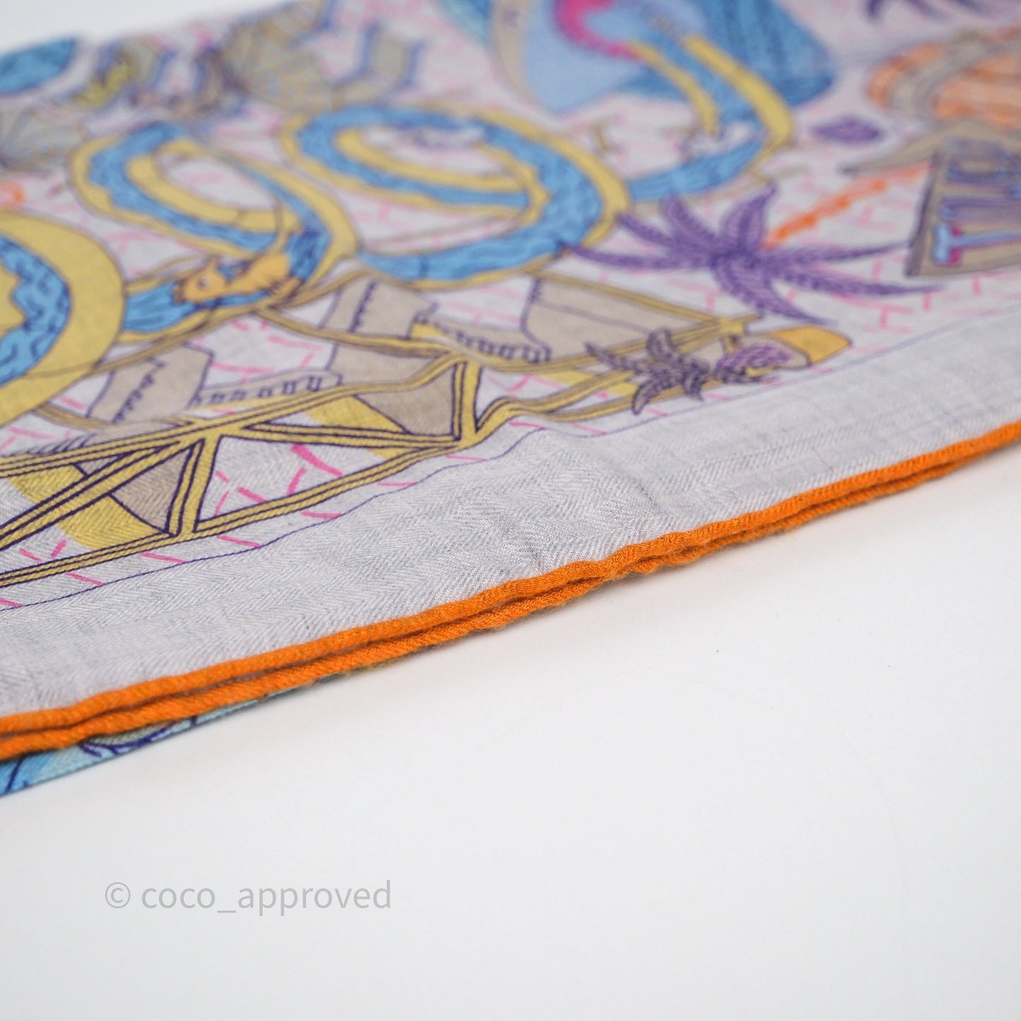 Hermès Splash Park shawl 140
