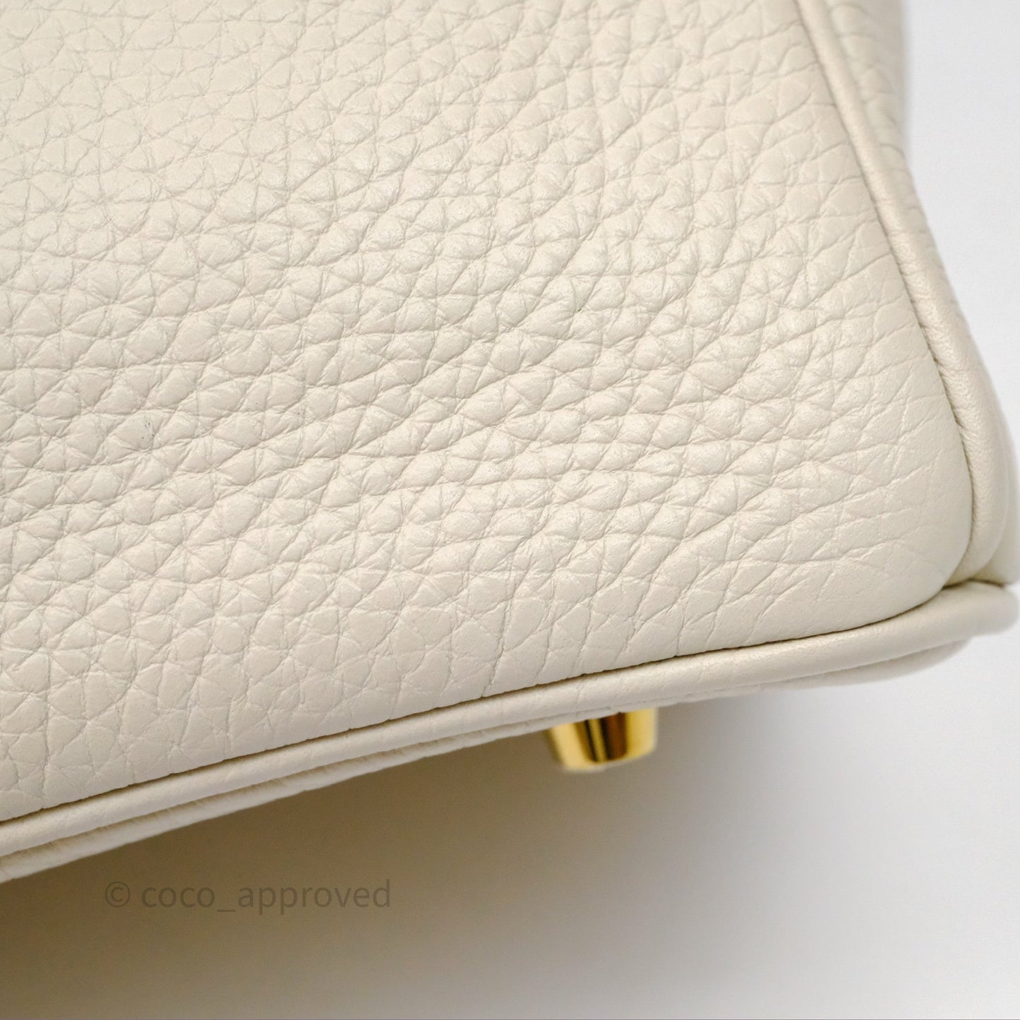 Hermès Birkin 30 Retourne Beton 8L Togo Gold Hardware