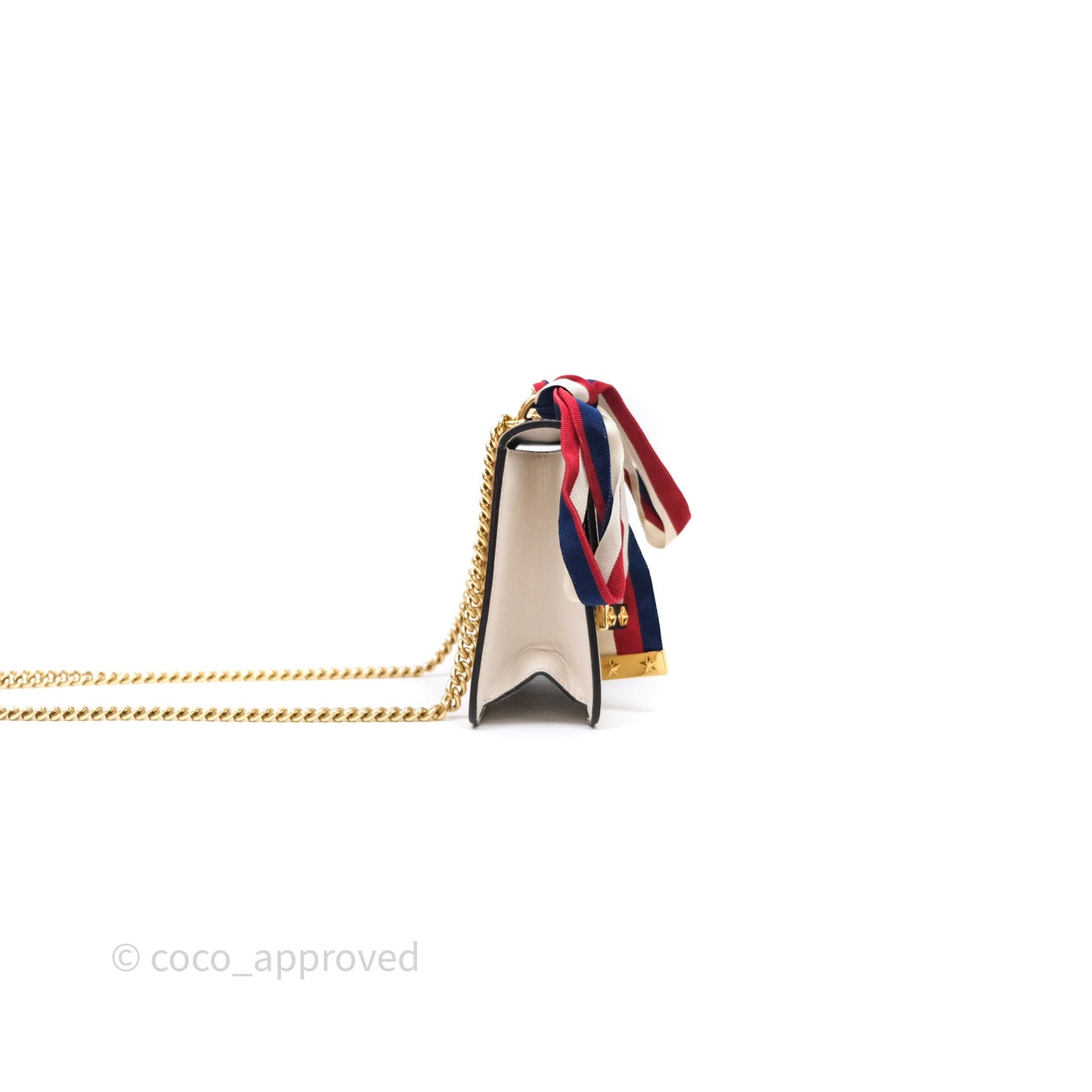 Gucci Mini Sylvie White Calfskin Bag⁣ ⁣⁣⁣⁣⁣⁣⁣⁣⁣⁣⁣⁣⁣⁣⁣⁣