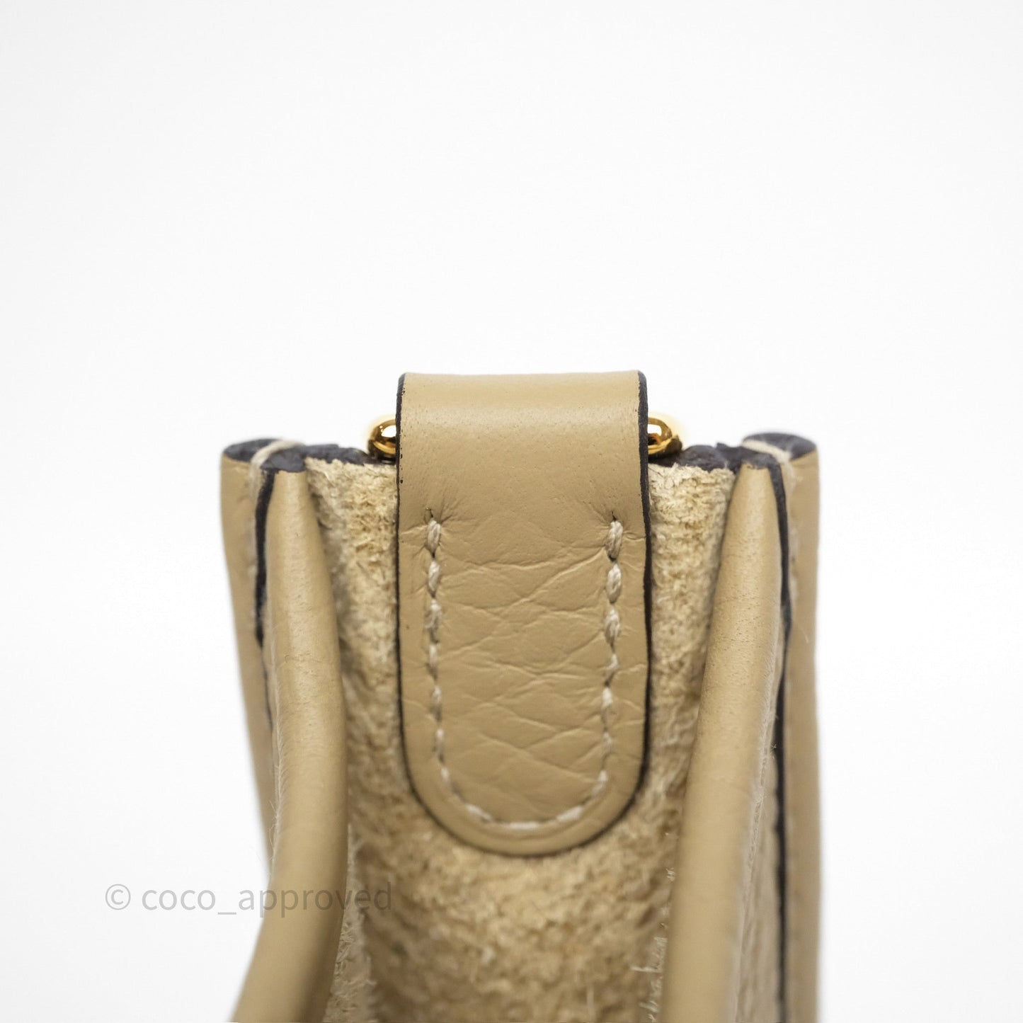 Hermès Mini Evelyne 16 Trench Clemence Gold Hardware