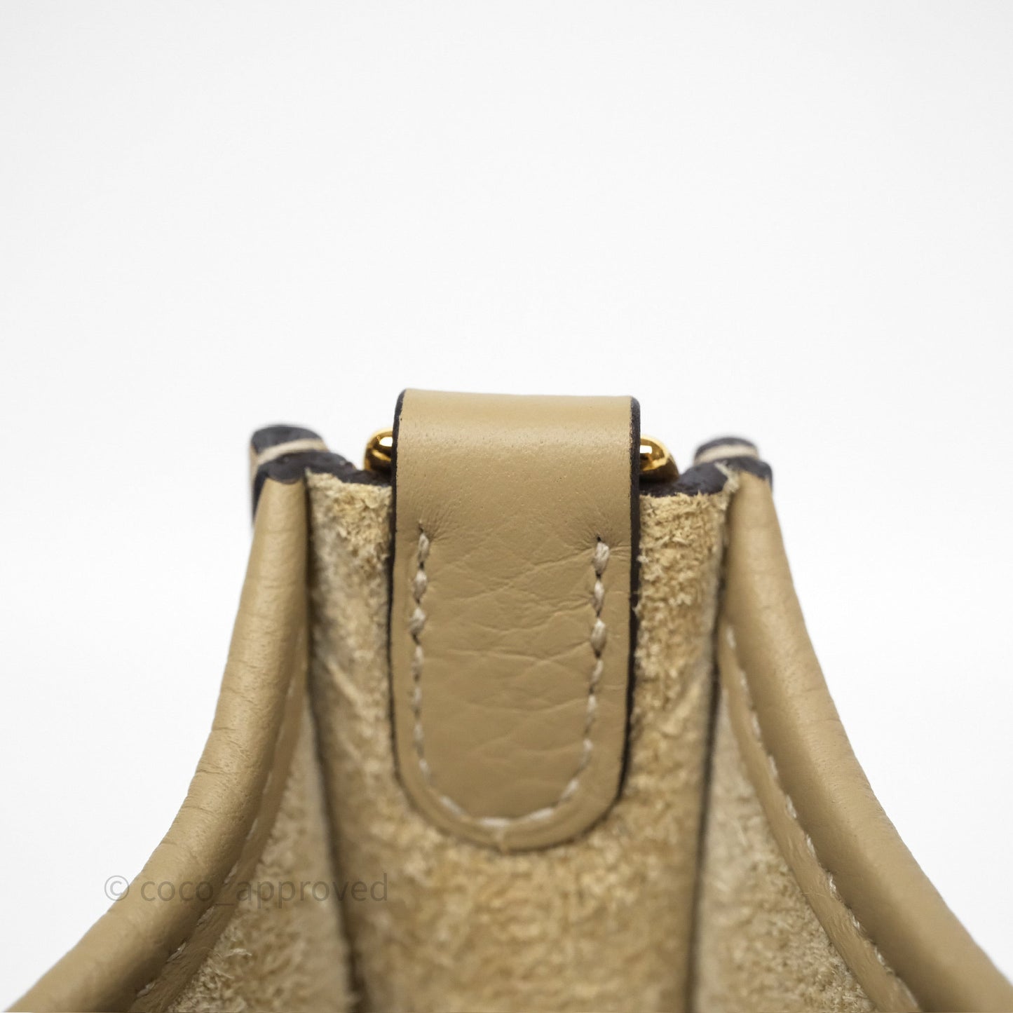 Hermès Mini Evelyne 16 Trench Clemence Gold Hardware