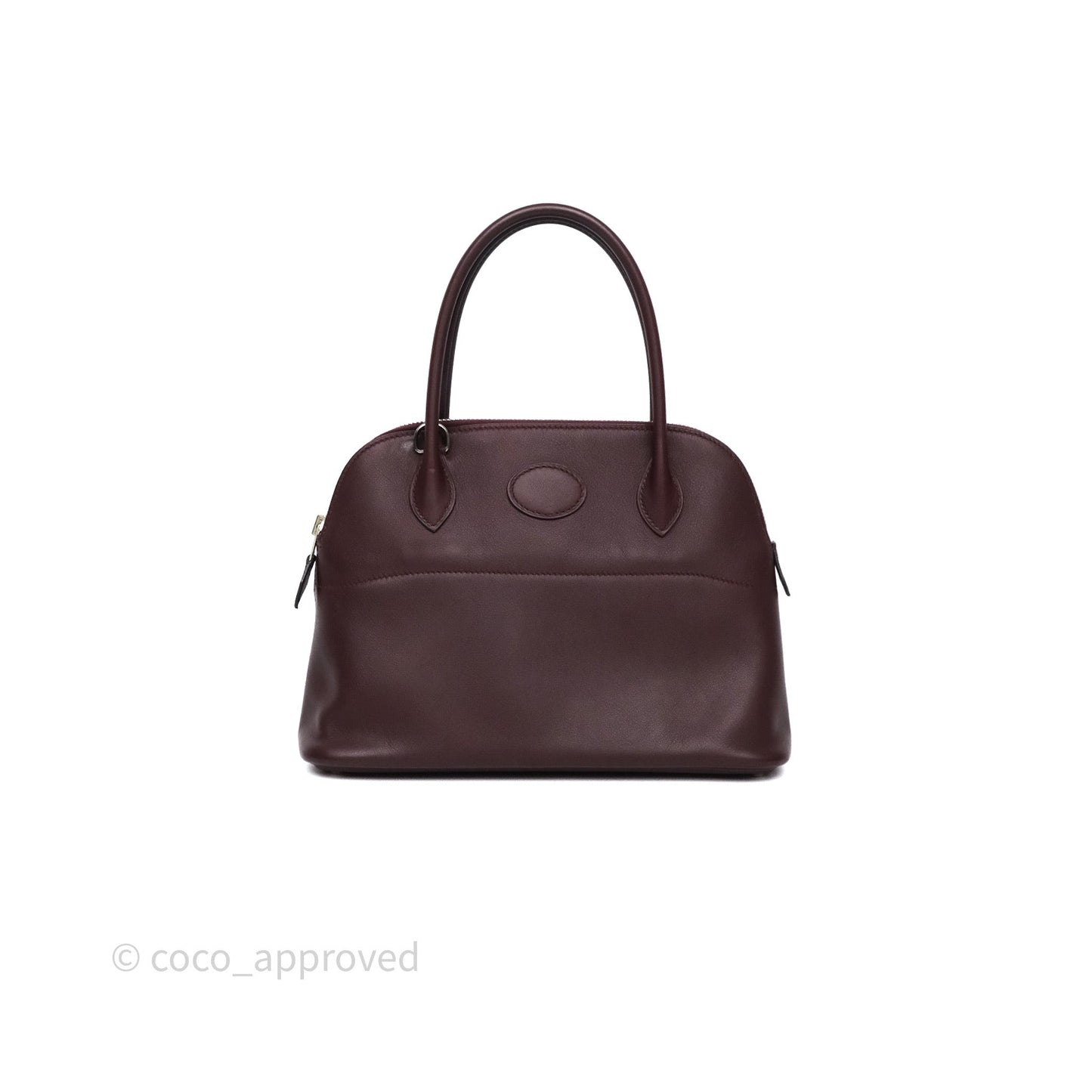Hermès Bolide 27 Prune 58 Swift Palladium Hardware