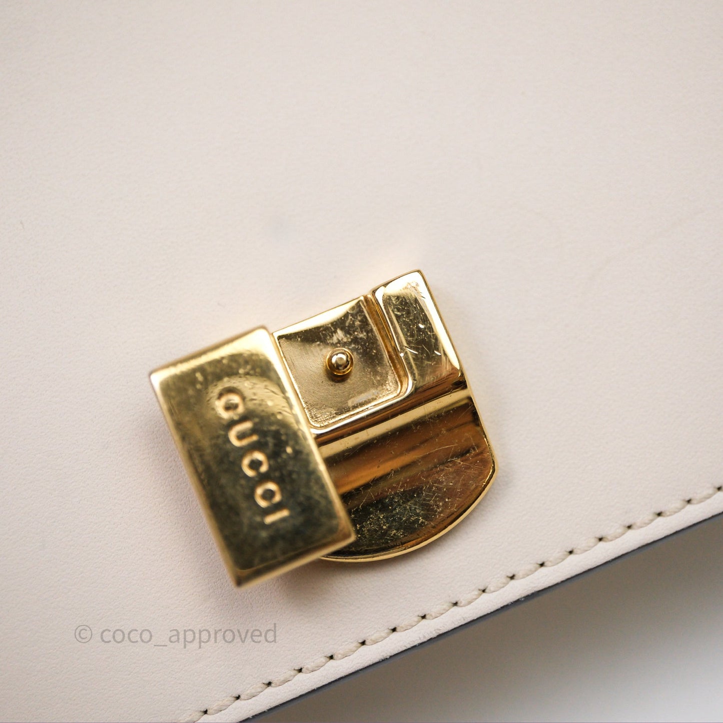 Gucci Mini Sylvie White Calfskin Bag⁣ ⁣⁣⁣⁣⁣⁣⁣⁣⁣⁣⁣⁣⁣⁣⁣⁣