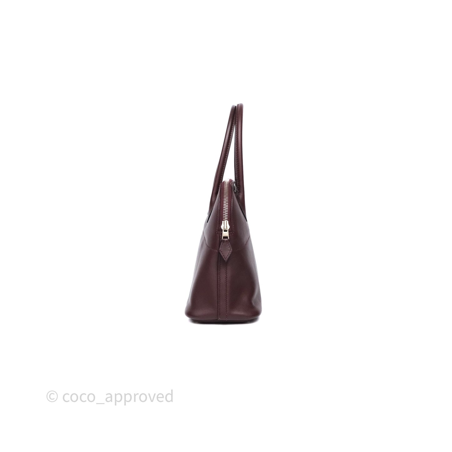 Hermès Bolide 27 Prune 58 Swift Palladium Hardware
