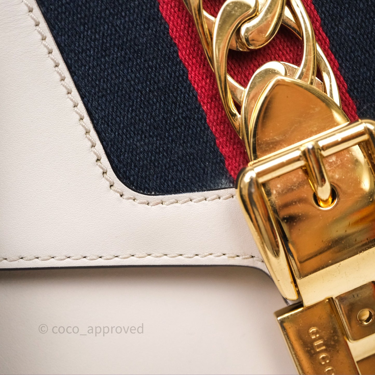 Gucci Mini Sylvie White Calfskin Bag⁣ ⁣⁣⁣⁣⁣⁣⁣⁣⁣⁣⁣⁣⁣⁣⁣⁣
