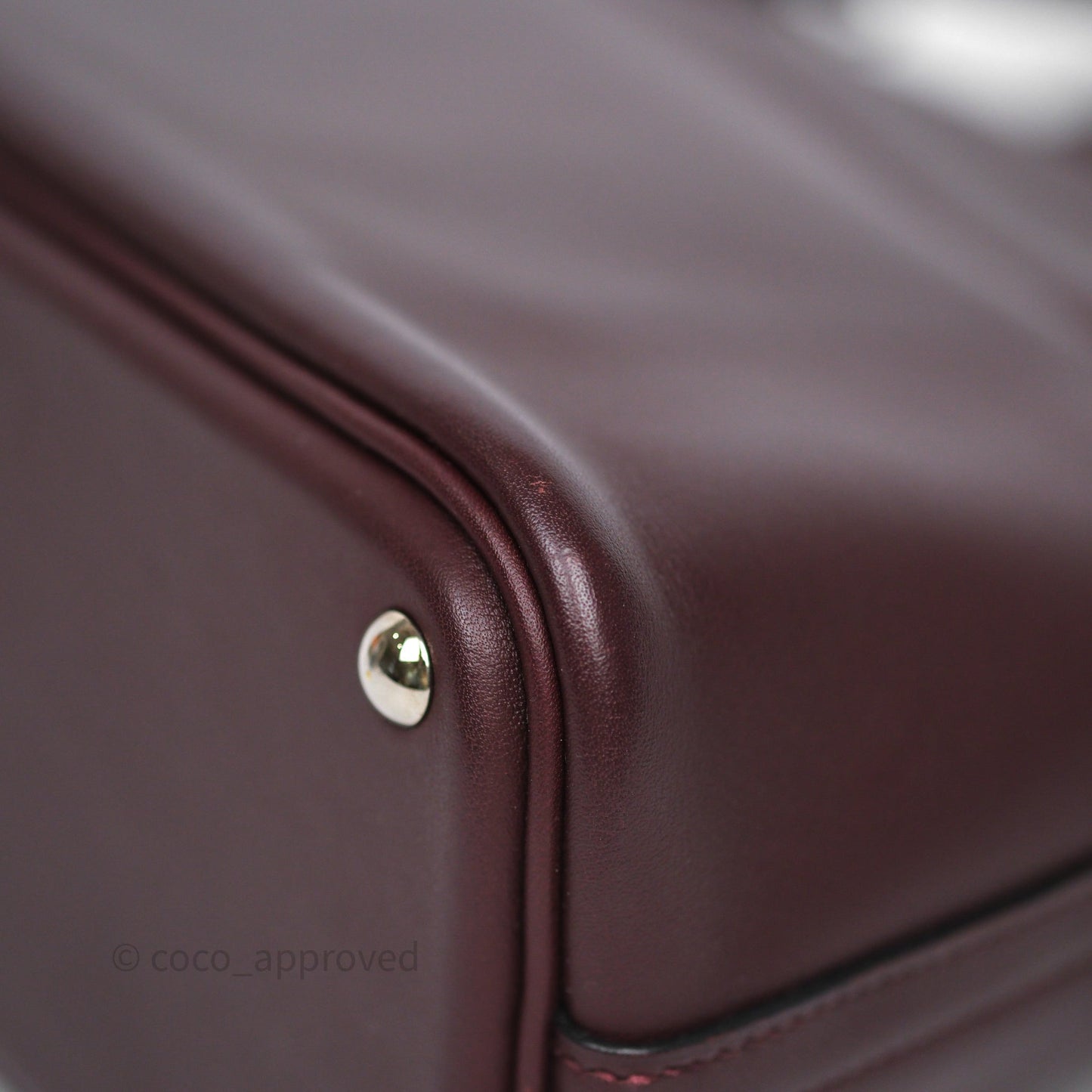 Hermès Bolide 27 Prune 58 Swift Palladium Hardware