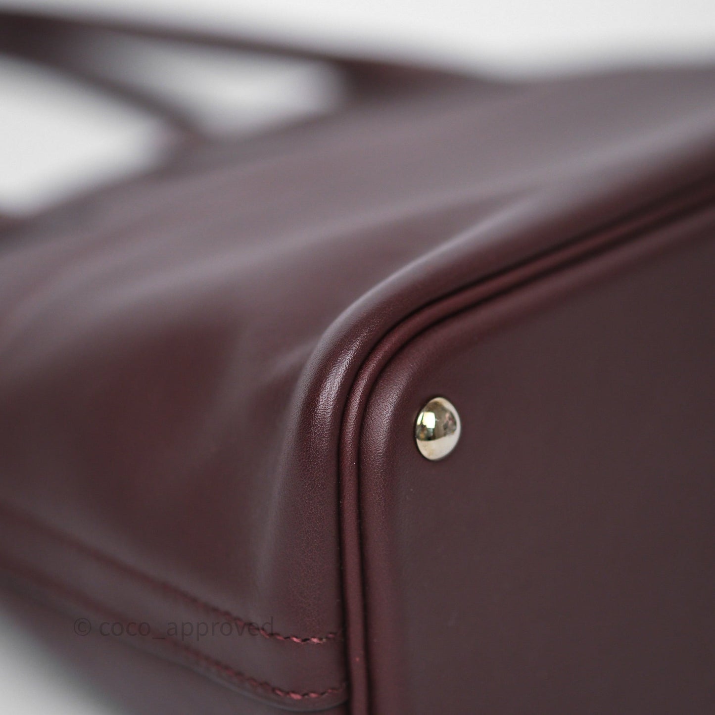 Hermès Bolide 27 Prune 58 Swift Palladium Hardware