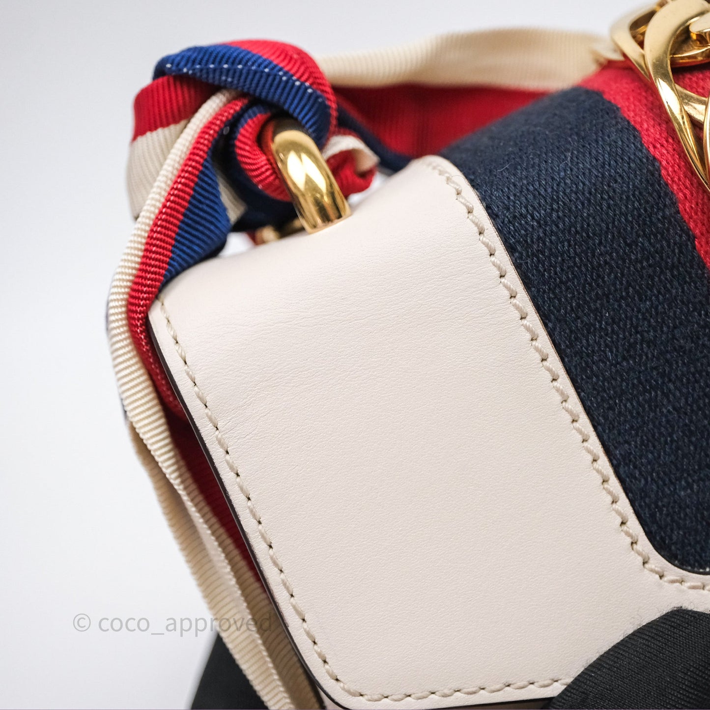 Gucci Mini Sylvie White Calfskin Bag⁣ ⁣⁣⁣⁣⁣⁣⁣⁣⁣⁣⁣⁣⁣⁣⁣⁣