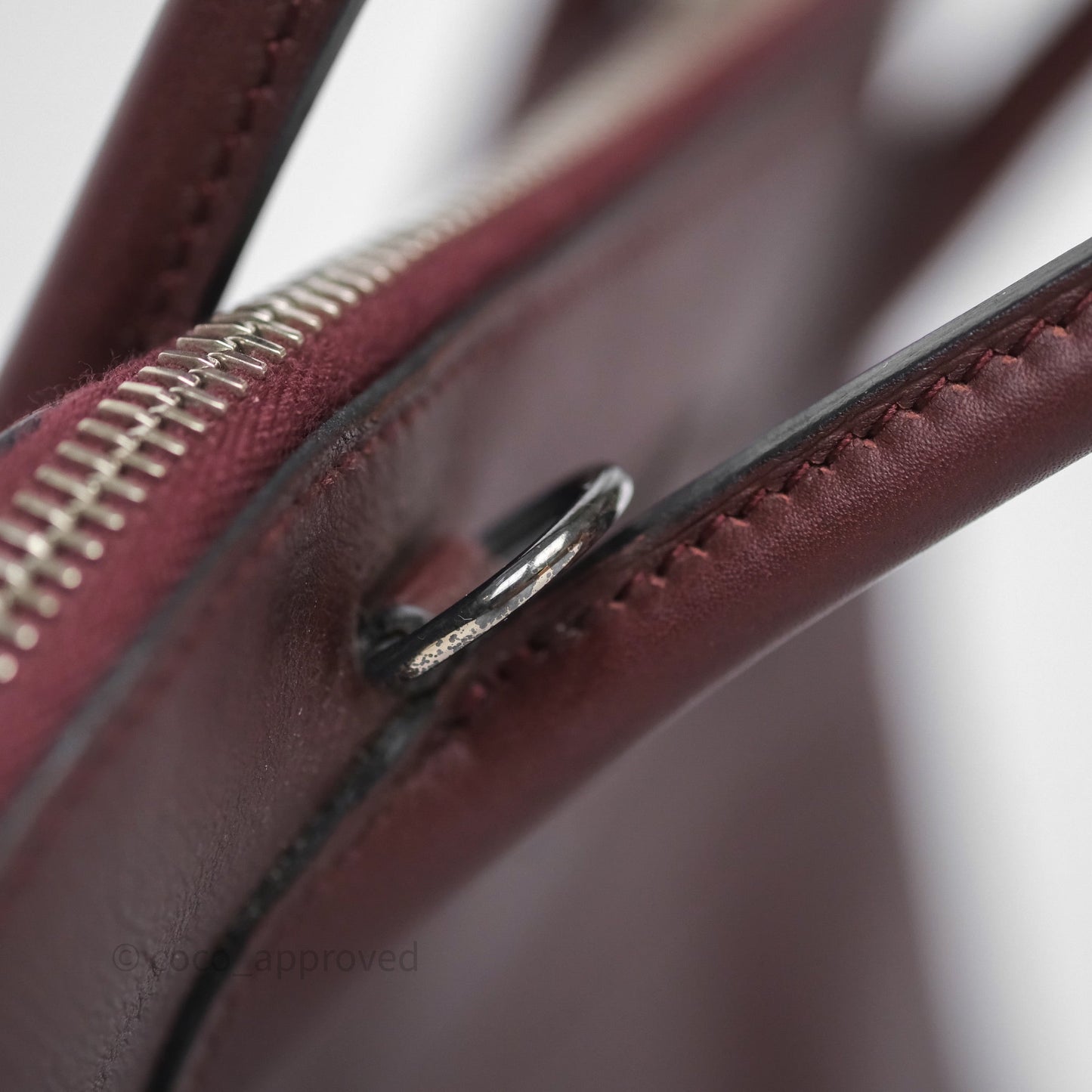Hermès Bolide 27 Prune 58 Swift Palladium Hardware