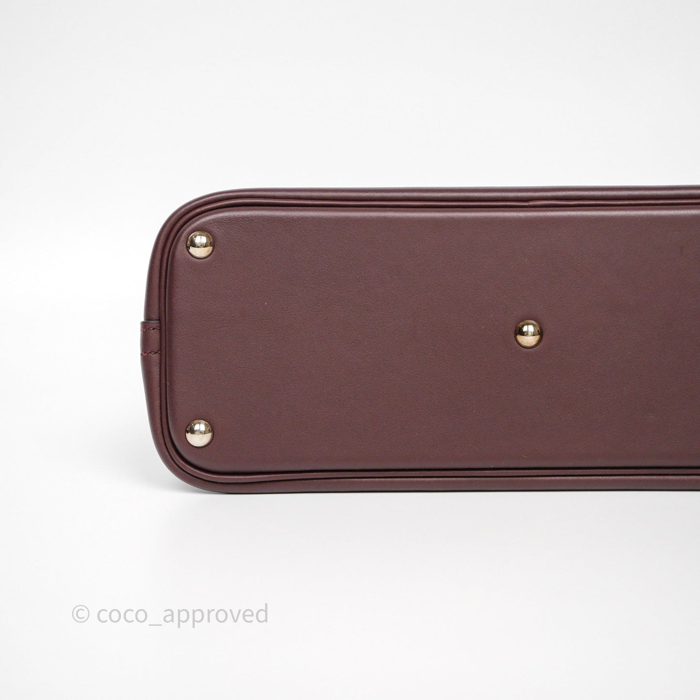 Hermès Bolide 27 Prune 58 Swift Palladium Hardware
