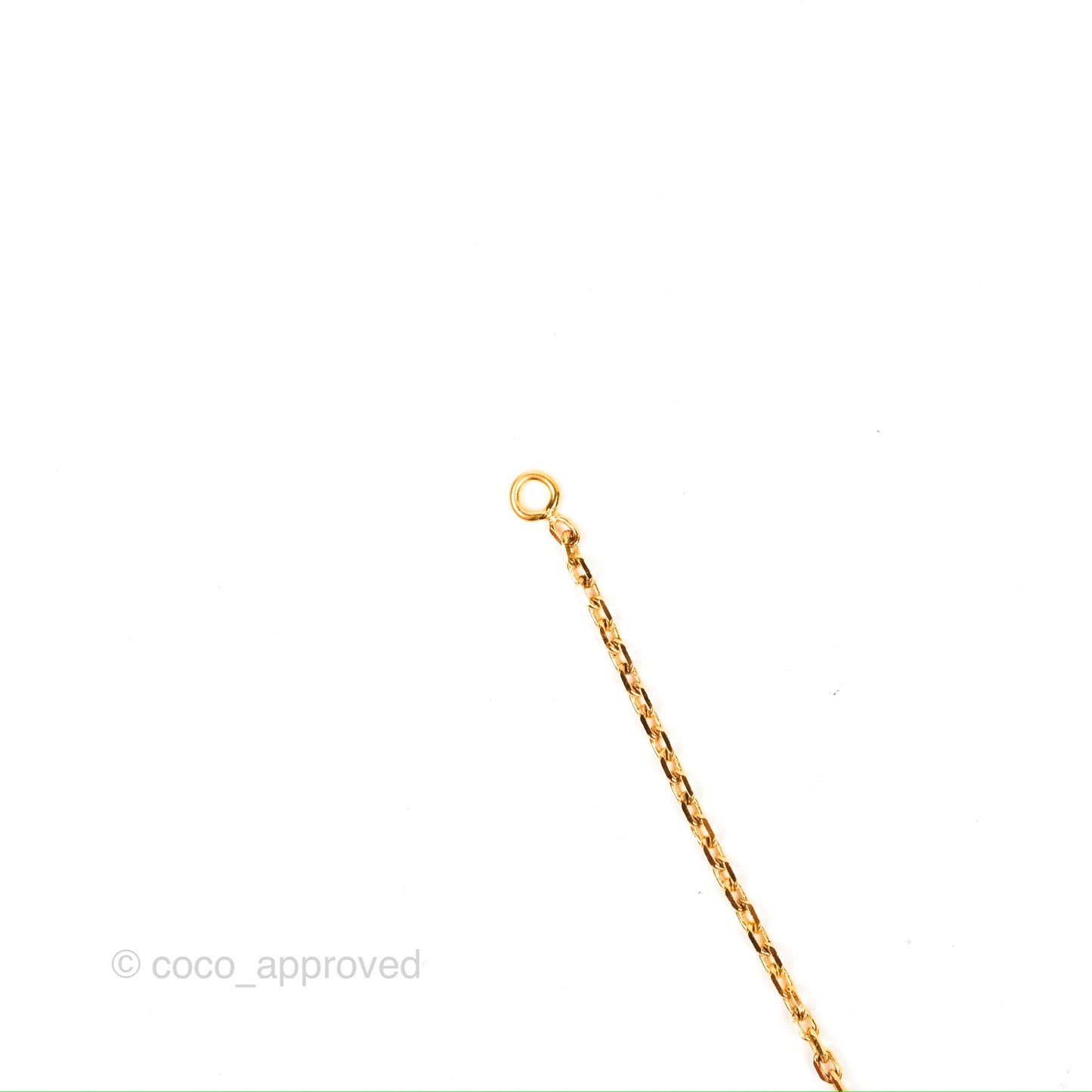 Hermès Mini Pop H Marron Glace Pendant Necklace Gold Hardware