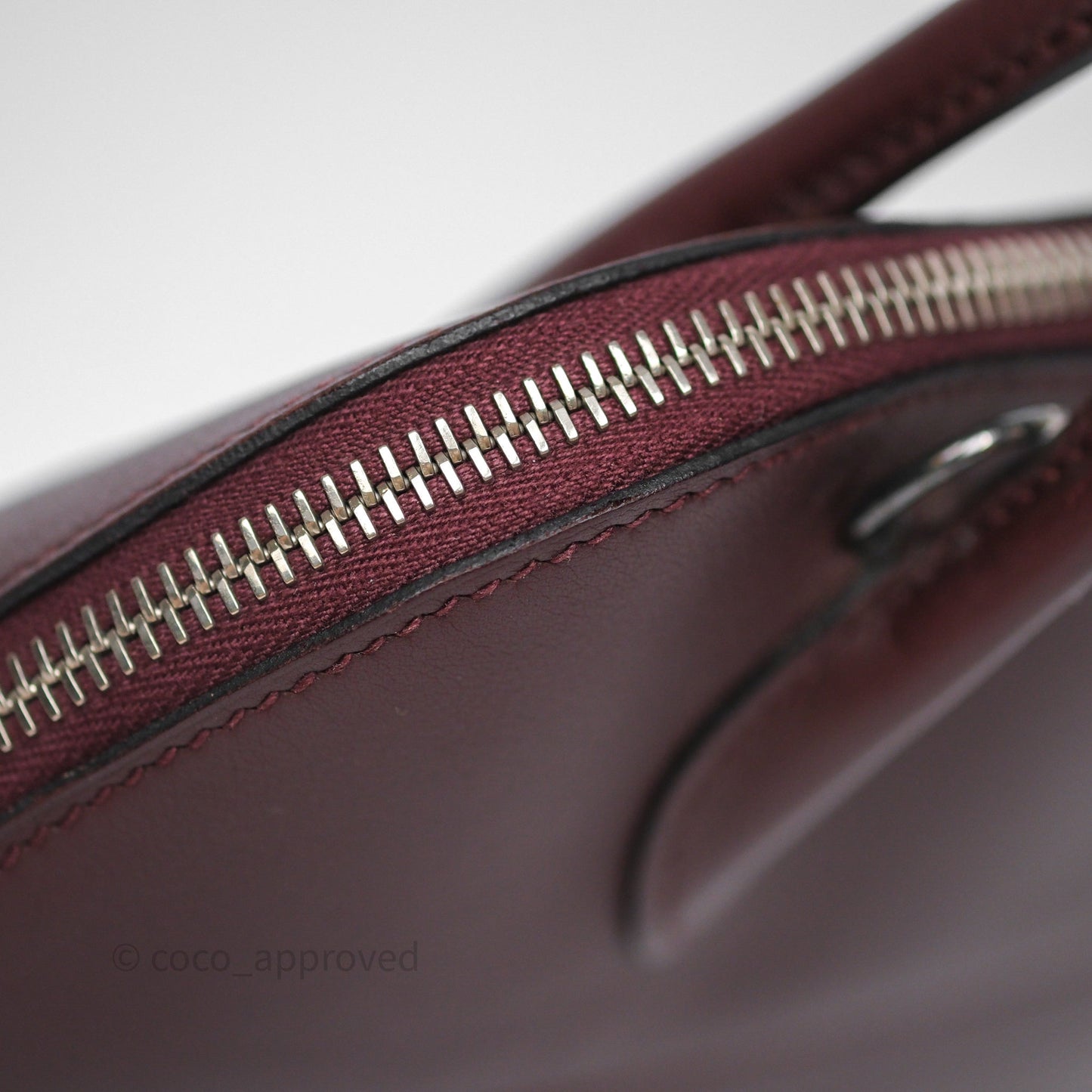 Hermès Bolide 27 Prune 58 Swift Palladium Hardware
