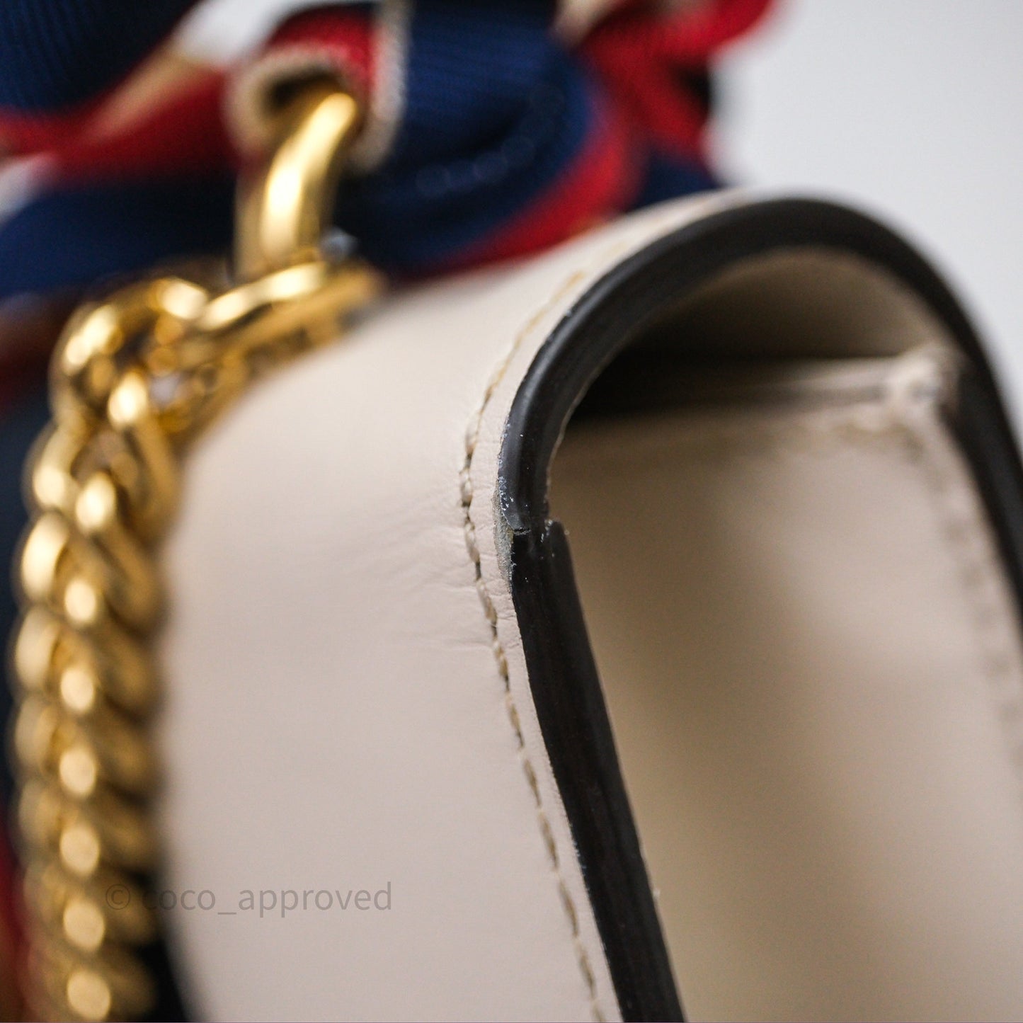Gucci Mini Sylvie White Calfskin Bag⁣ ⁣⁣⁣⁣⁣⁣⁣⁣⁣⁣⁣⁣⁣⁣⁣⁣