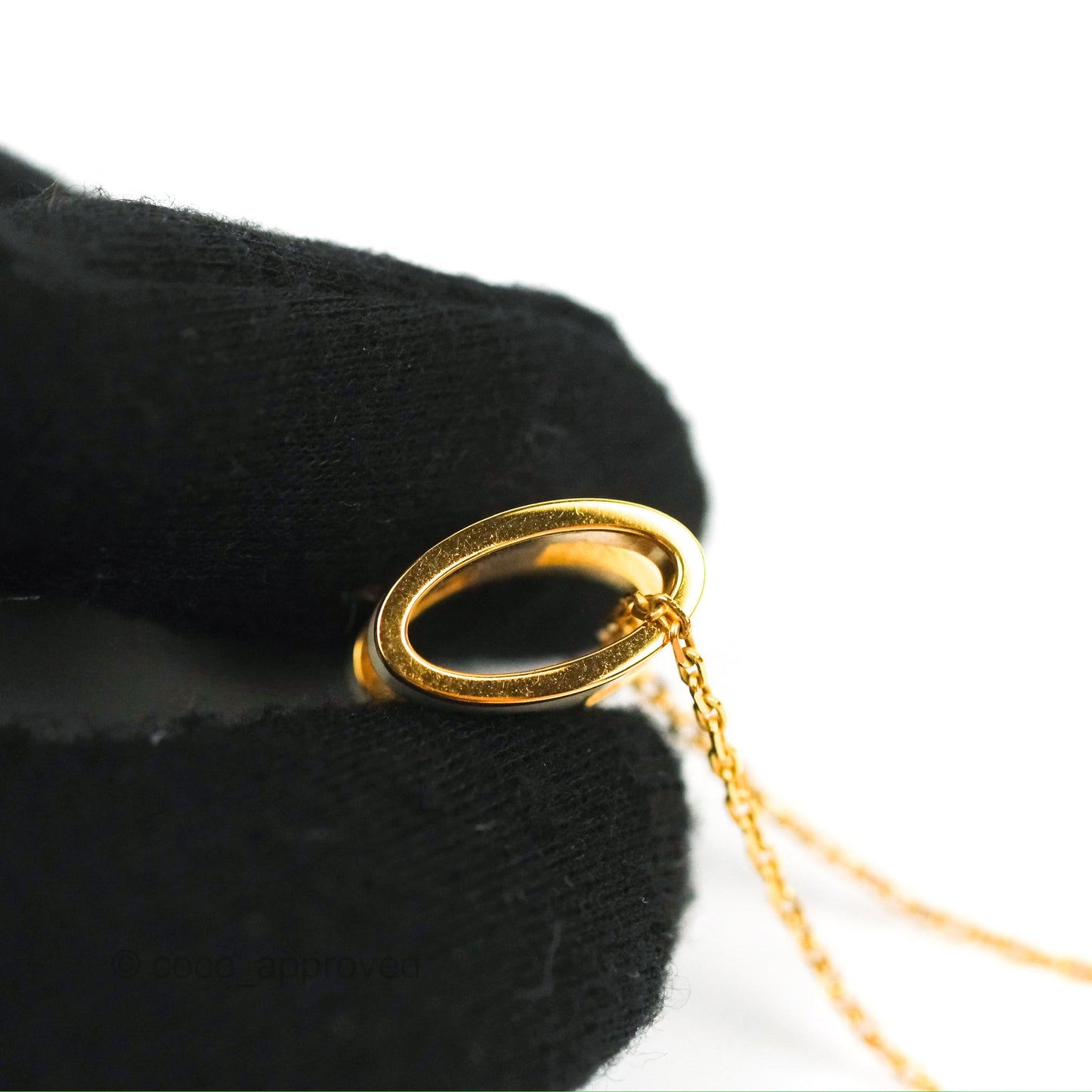 Hermès Pop H Pendant Necklace Nata Gold Hardware