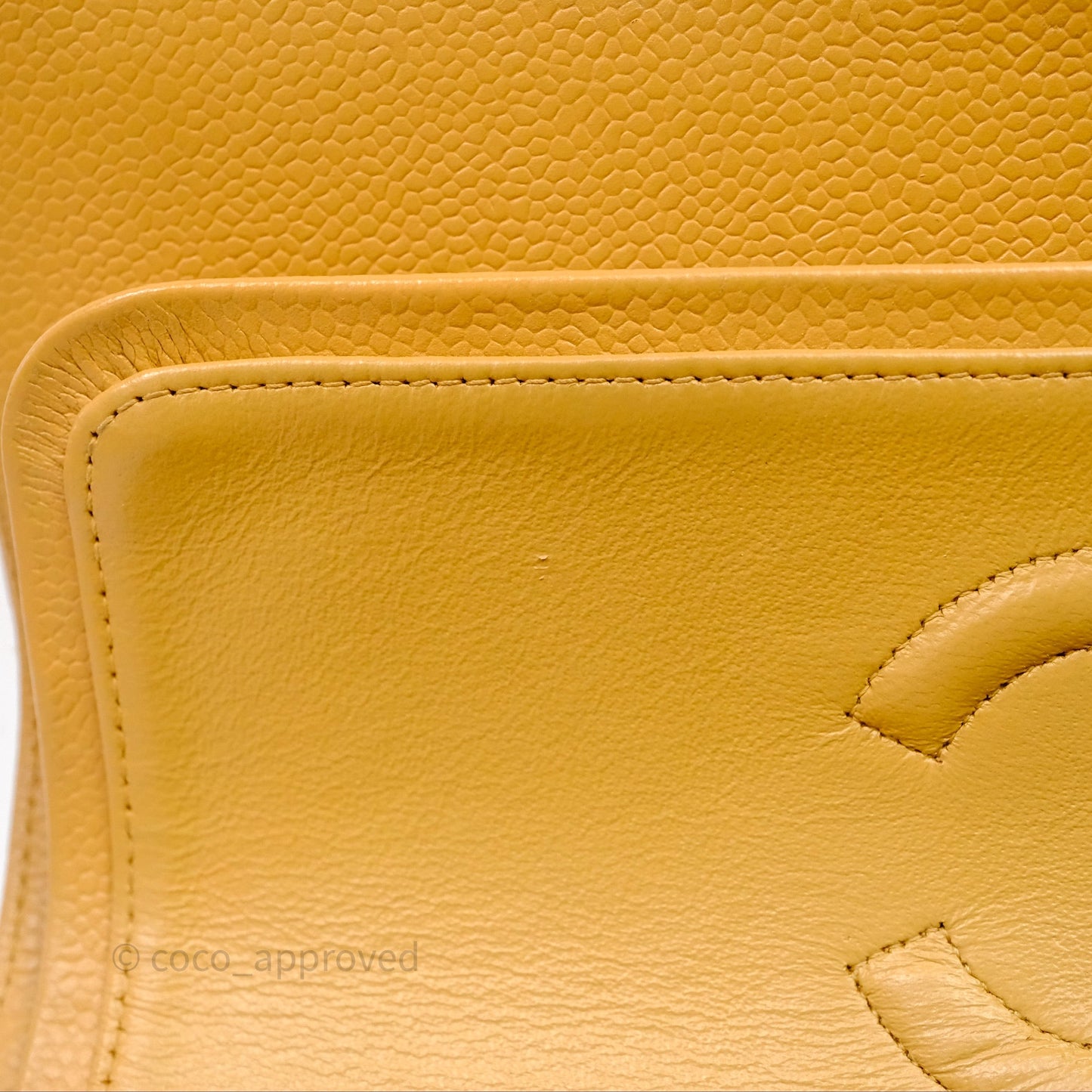 Chanel Medium Quilted  Flap Vintage Dark Beige Caviar 24K Gold Hardware