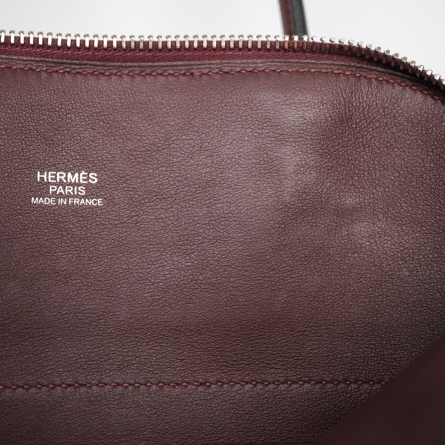Hermès Bolide 27 Prune 58 Swift Palladium Hardware